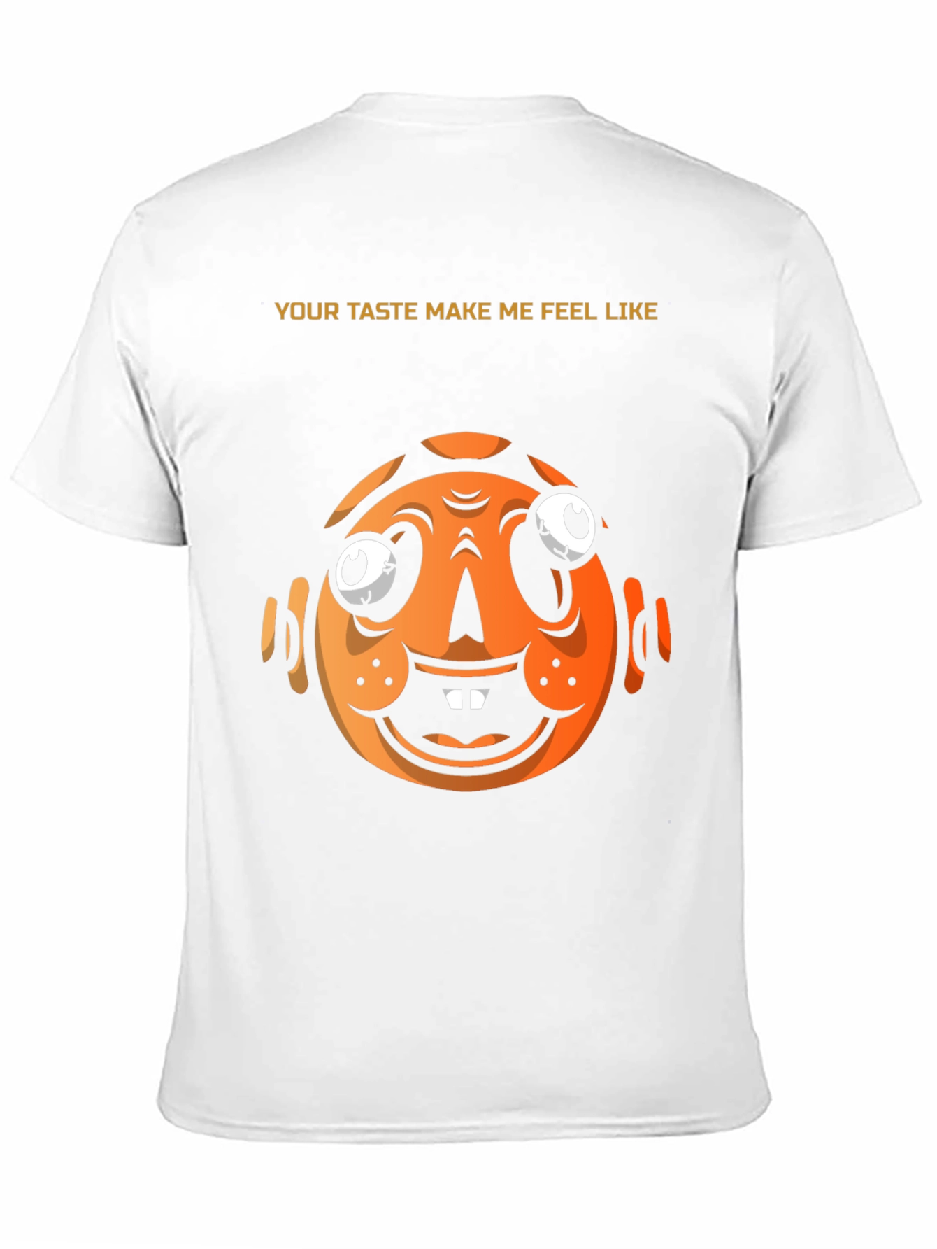 Funny Cartoon Face Graphic T-Shirt