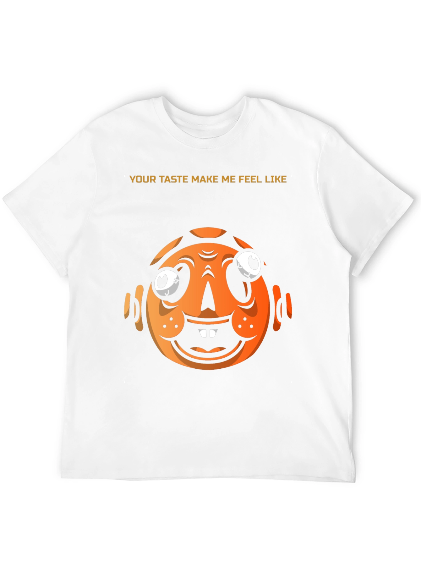 Funny Cartoon Face Graphic T-Shirt