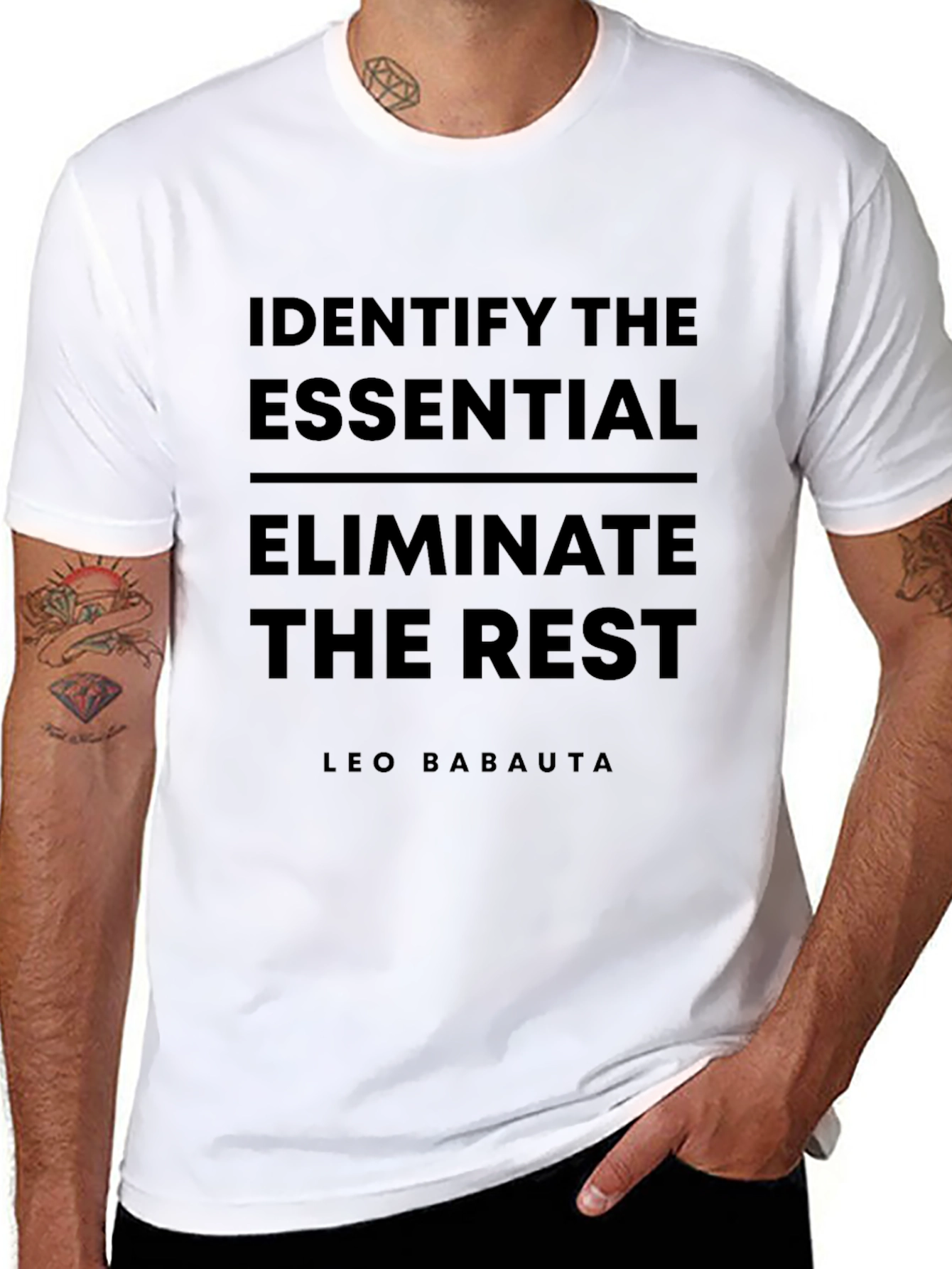 Identify The Essential Tee