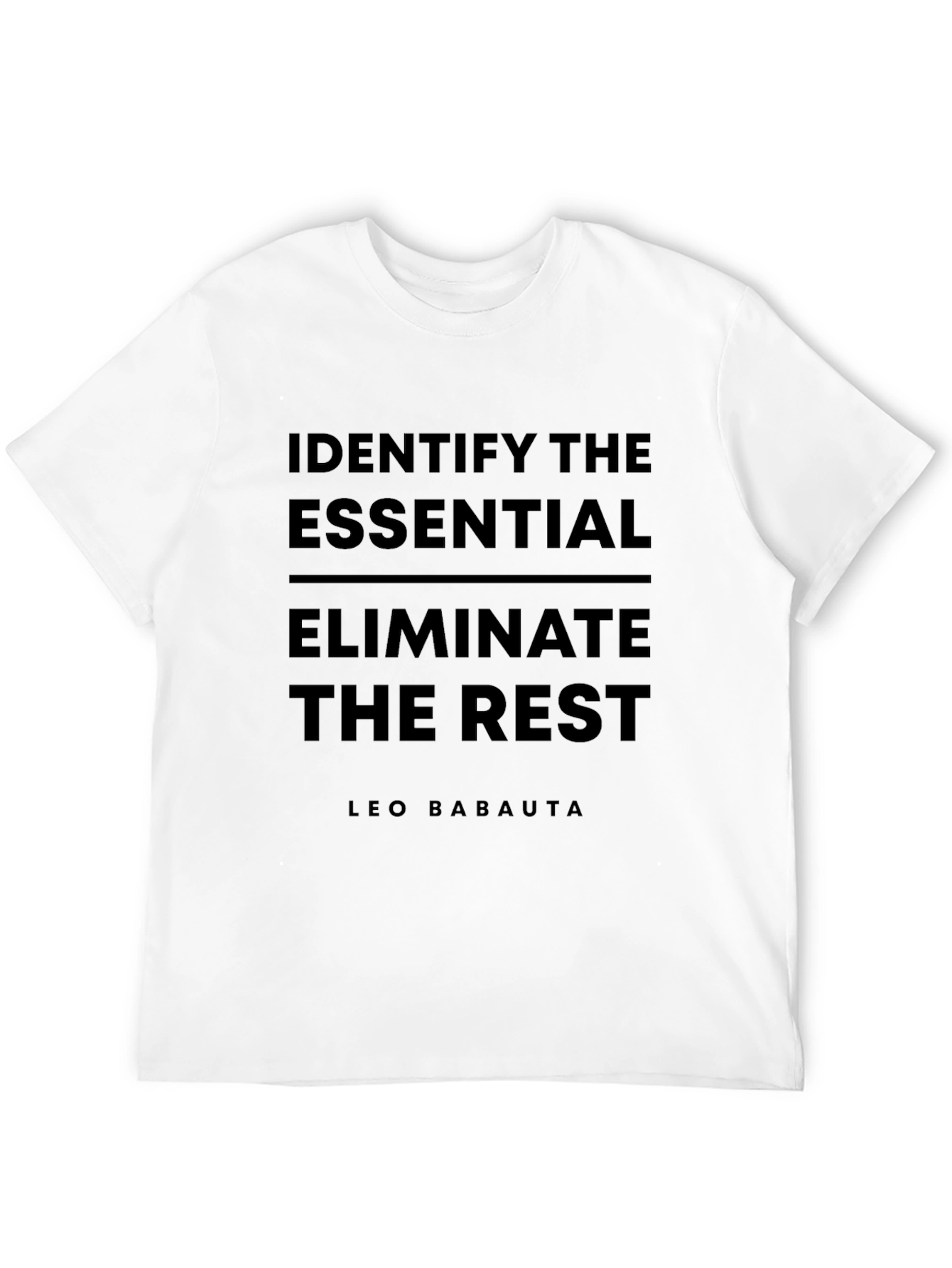Identify The Essential Tee