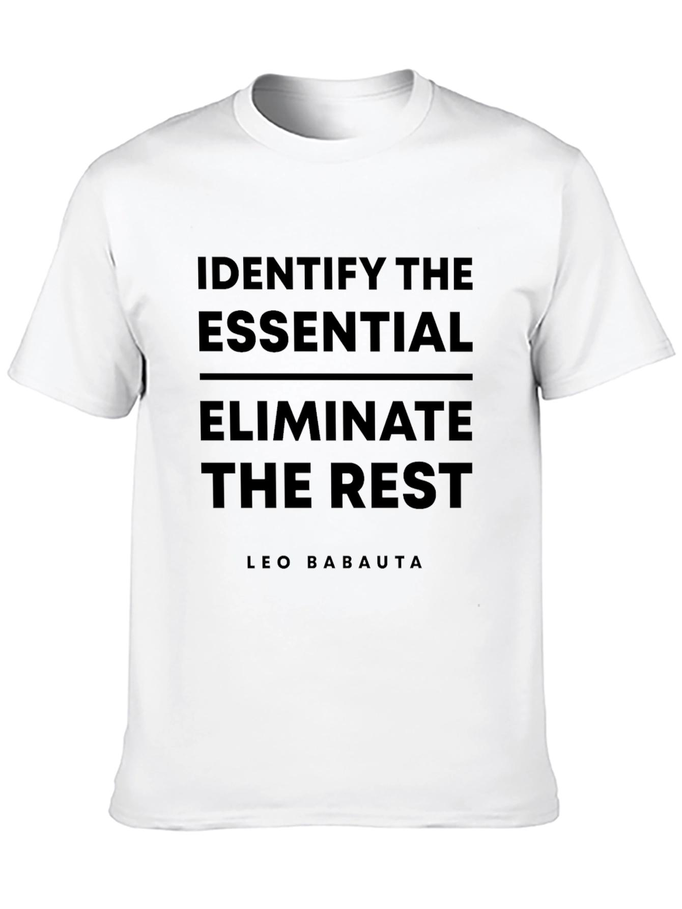 Identify The Essential Tee