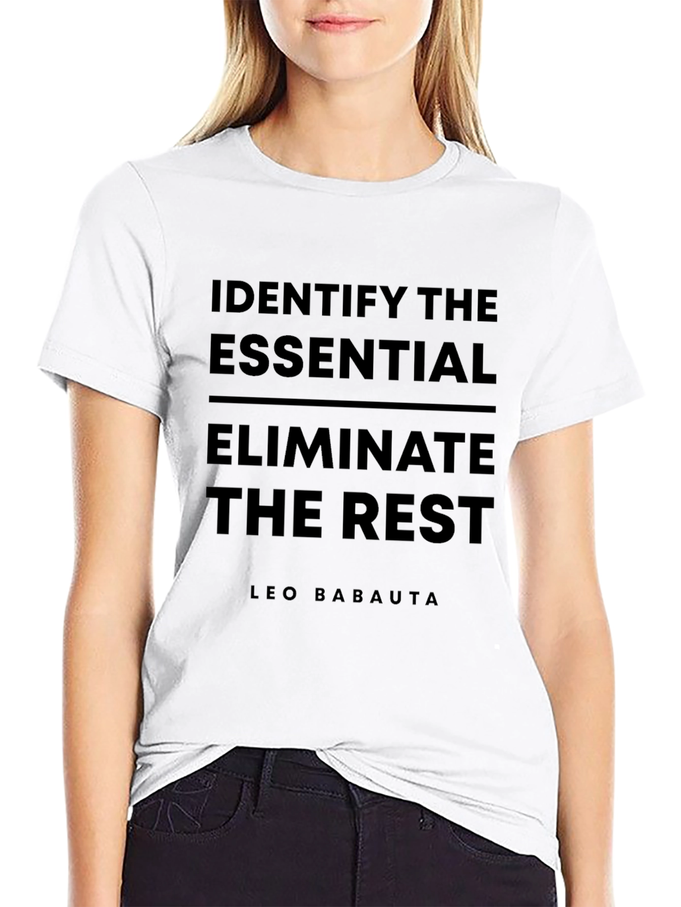Identify The Essential Tee