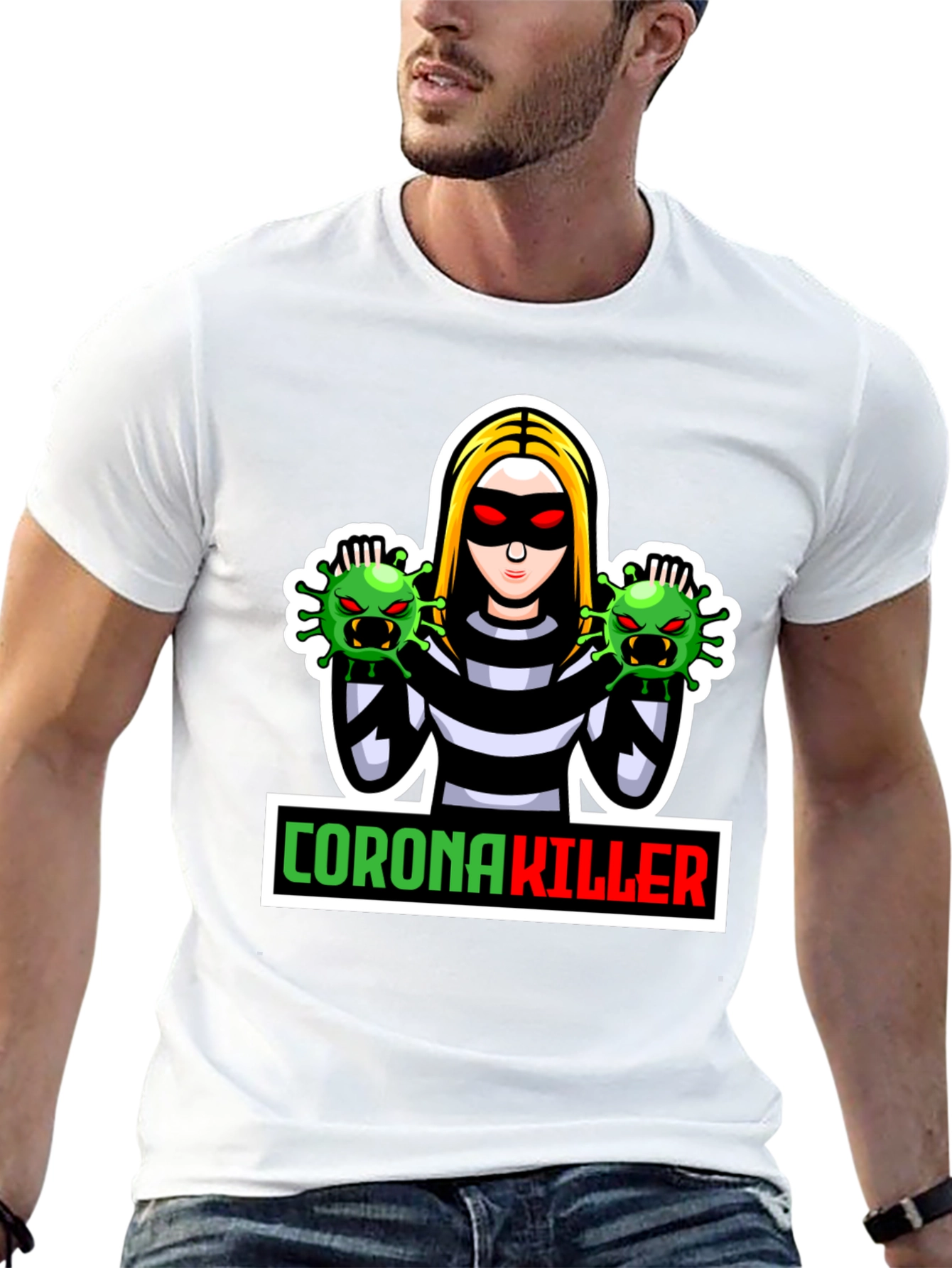 Corona Killer Graphic T-Shirt
