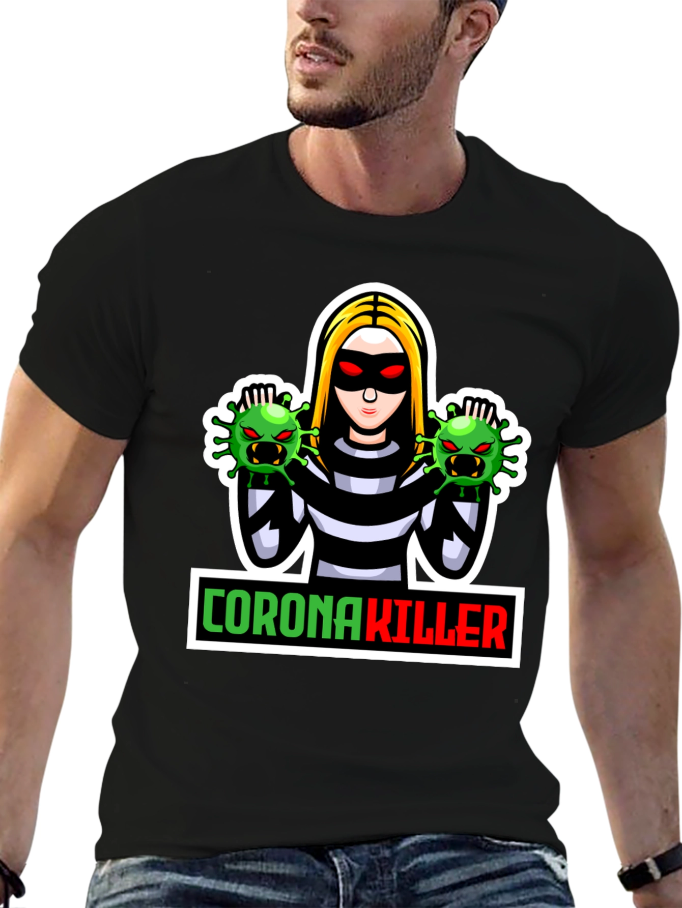 Corona Killer Graphic T-Shirt
