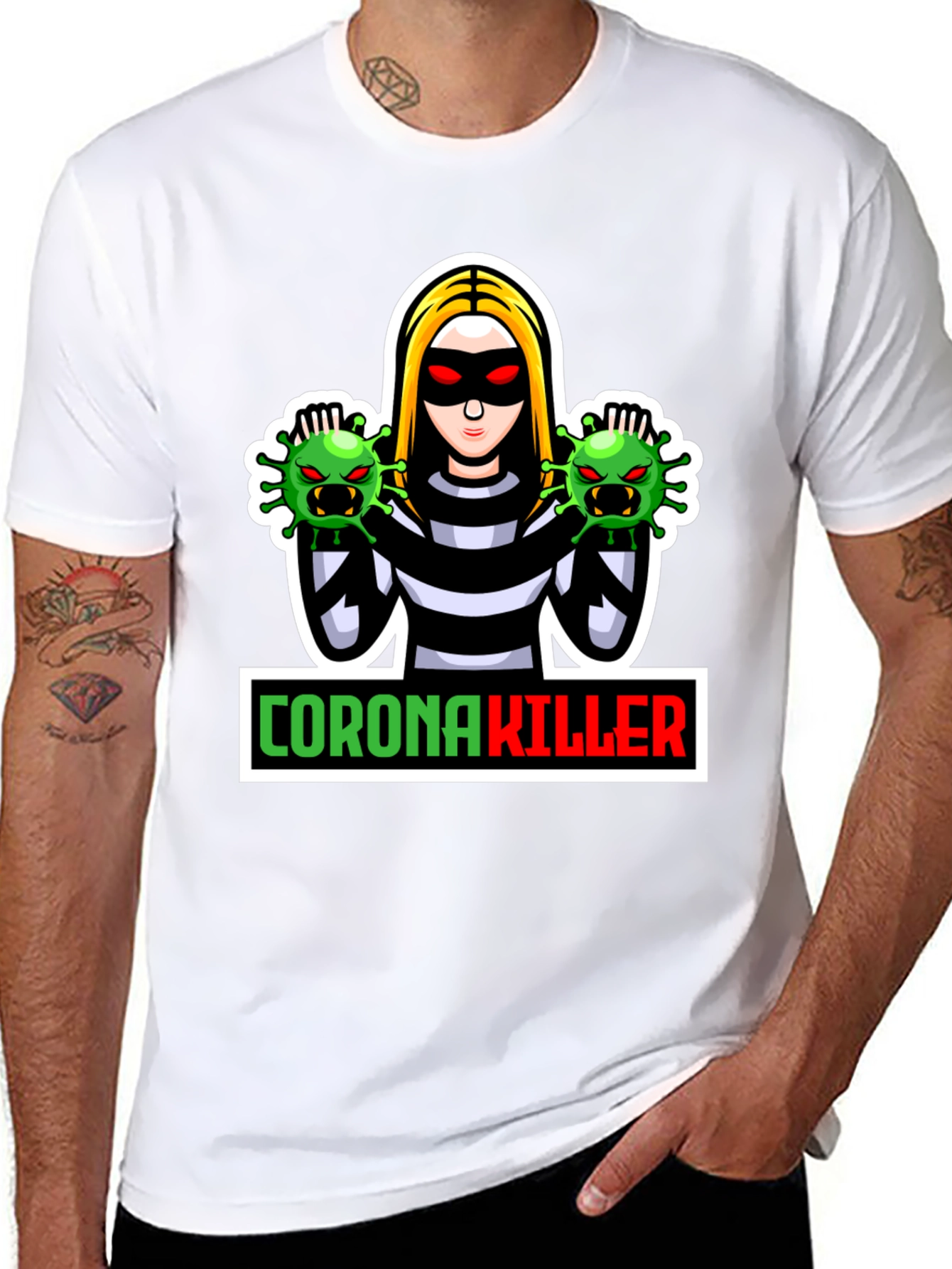 Corona Killer Graphic T-Shirt