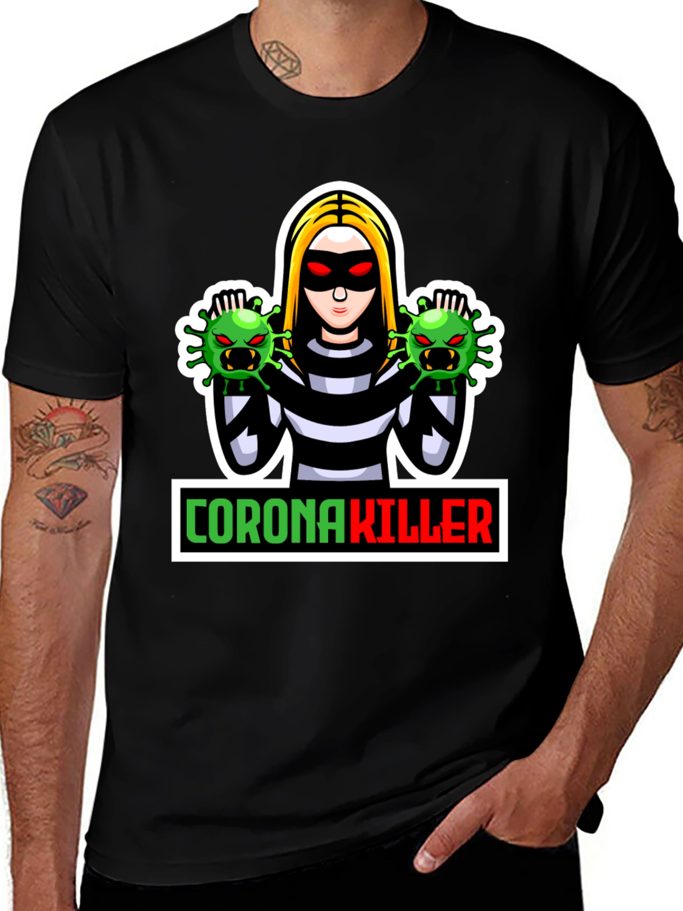 Corona Killer Graphic T-Shirt