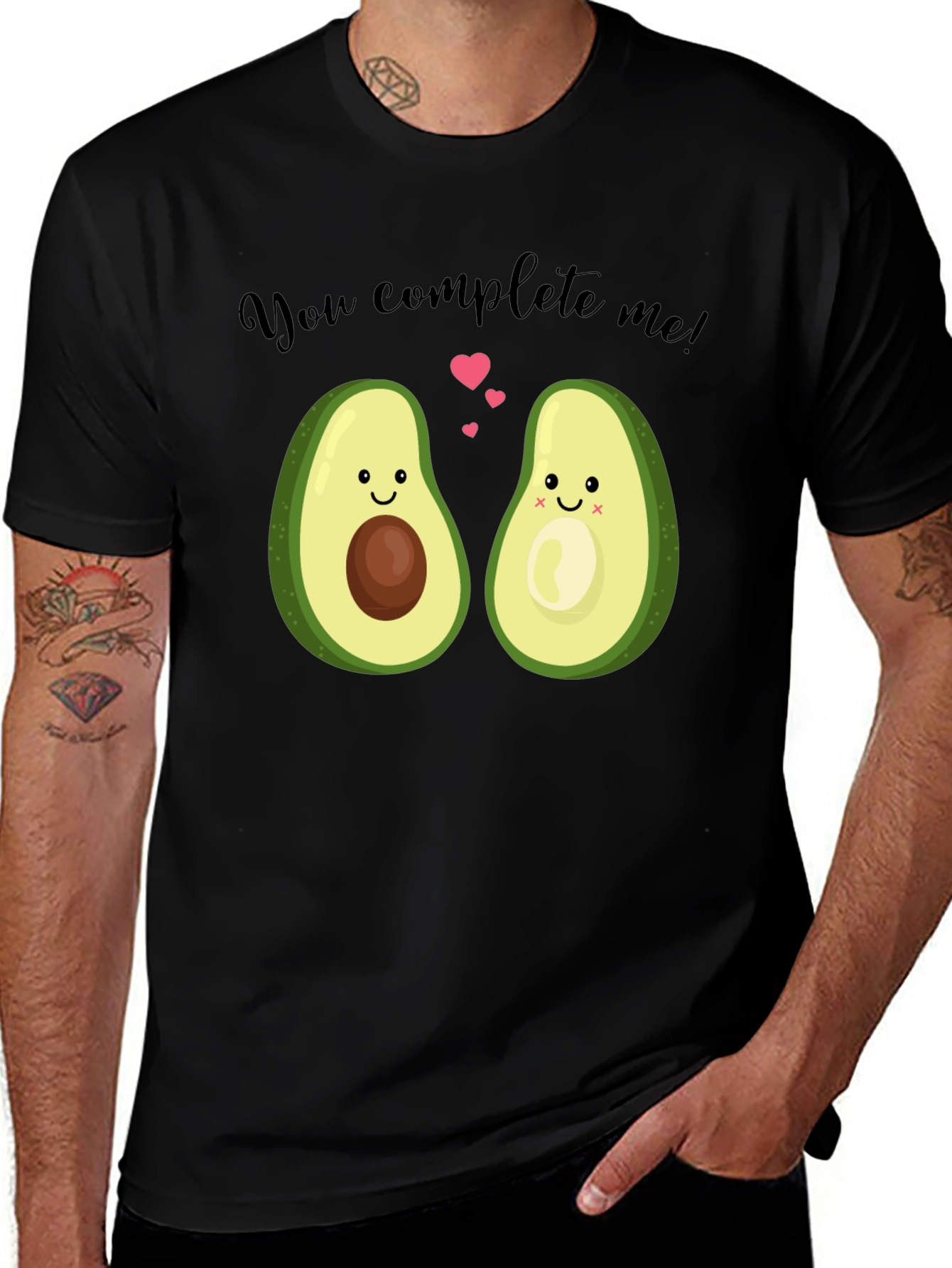 Avocado Love Matching Couple T-Shirt
