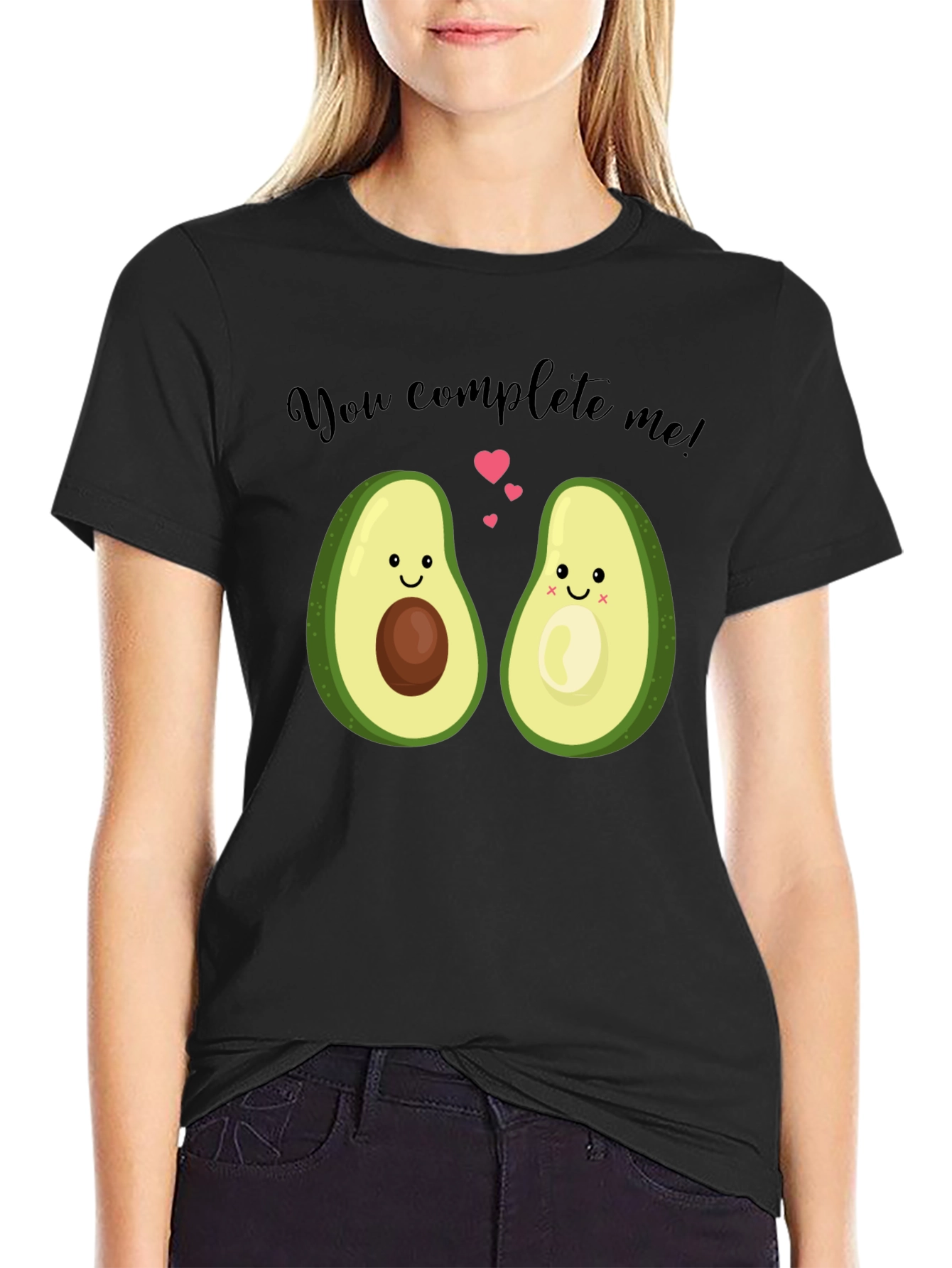 Avocado Love Matching Couple T-Shirt