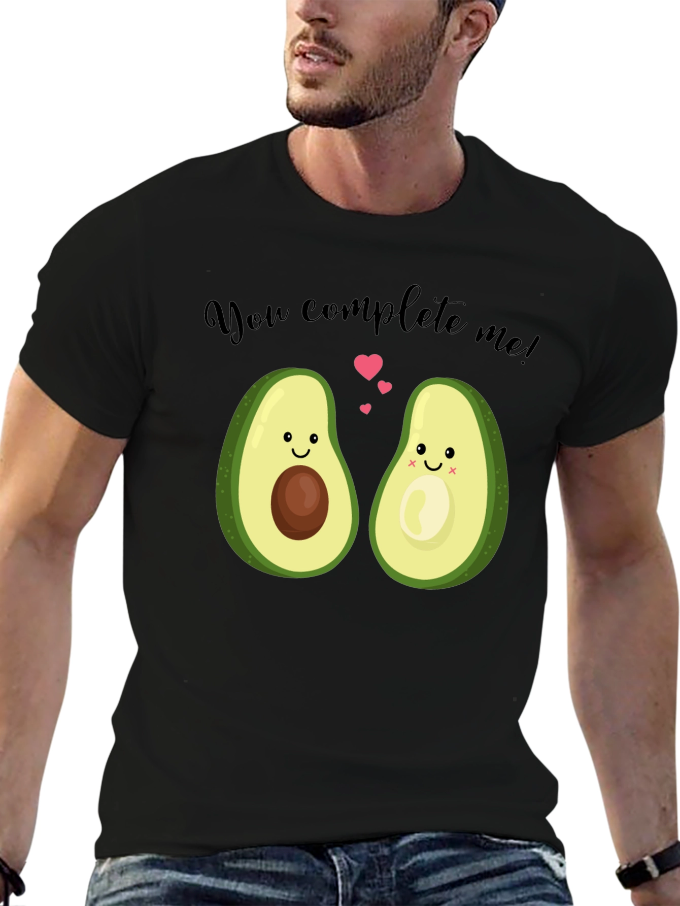 Avocado Love Matching Couple T-Shirt