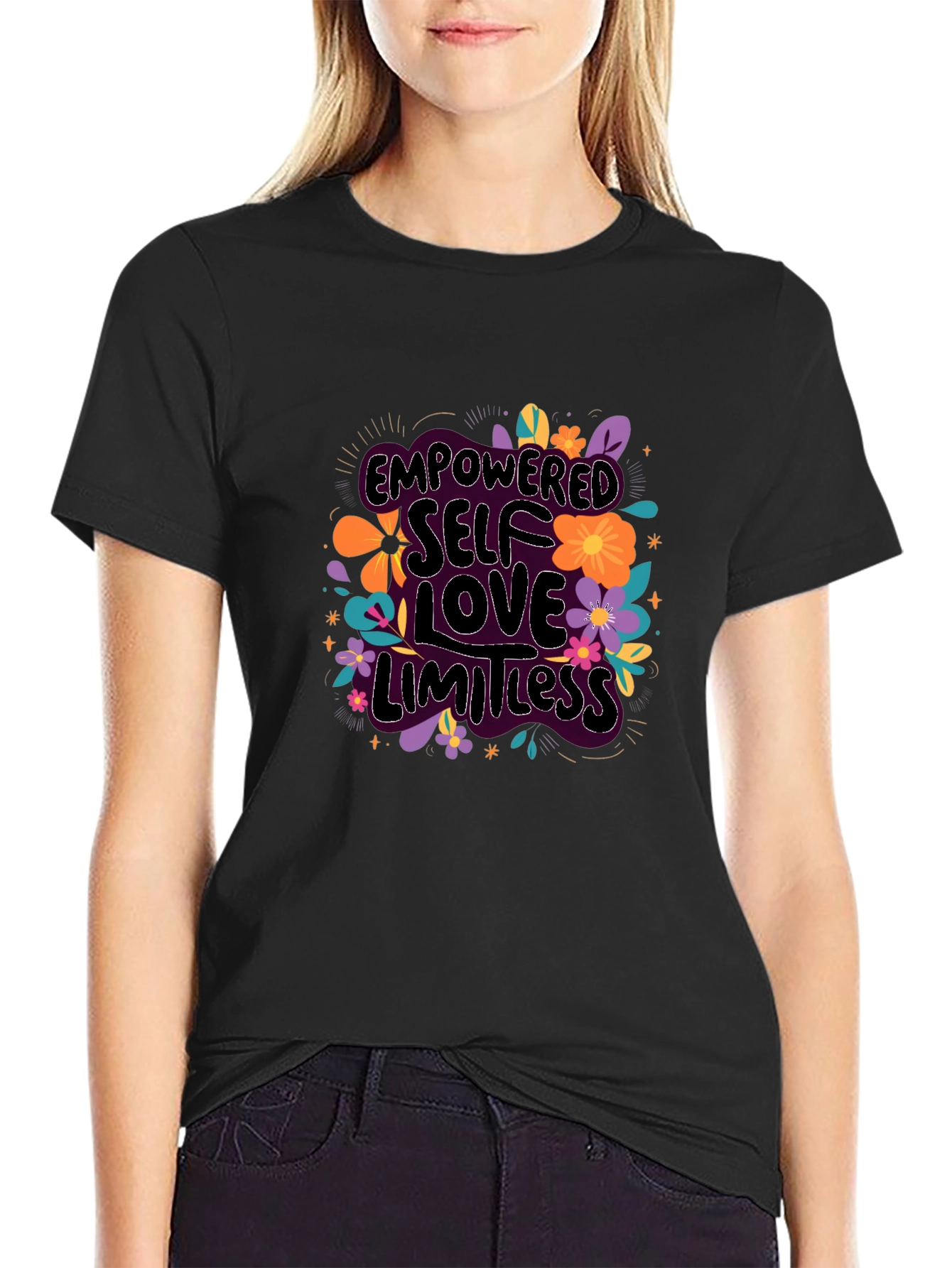 Empowered Self Love Graphic T-Shirt