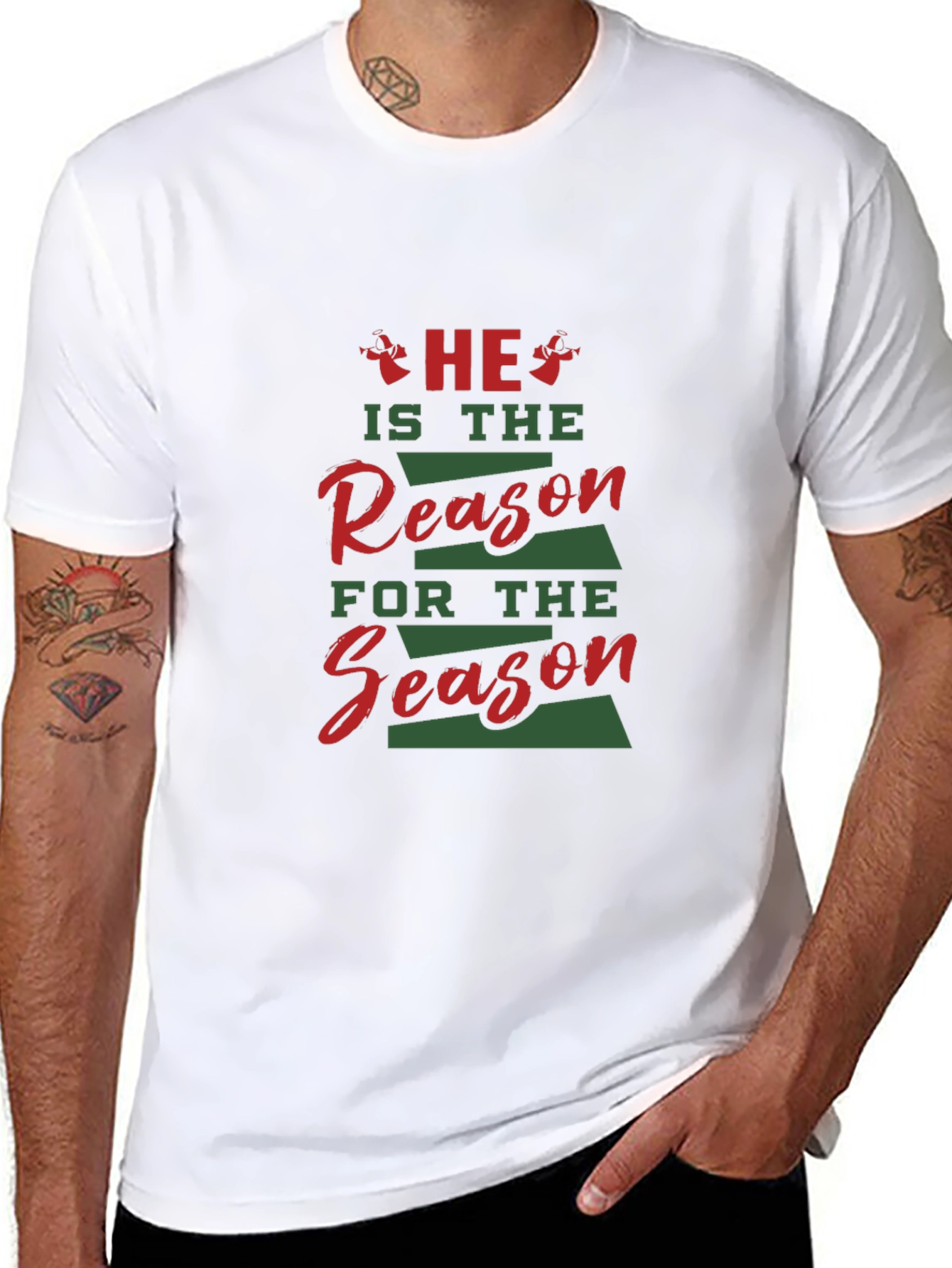 He is the Reason T-Shirt | Christmas Holiday Tee