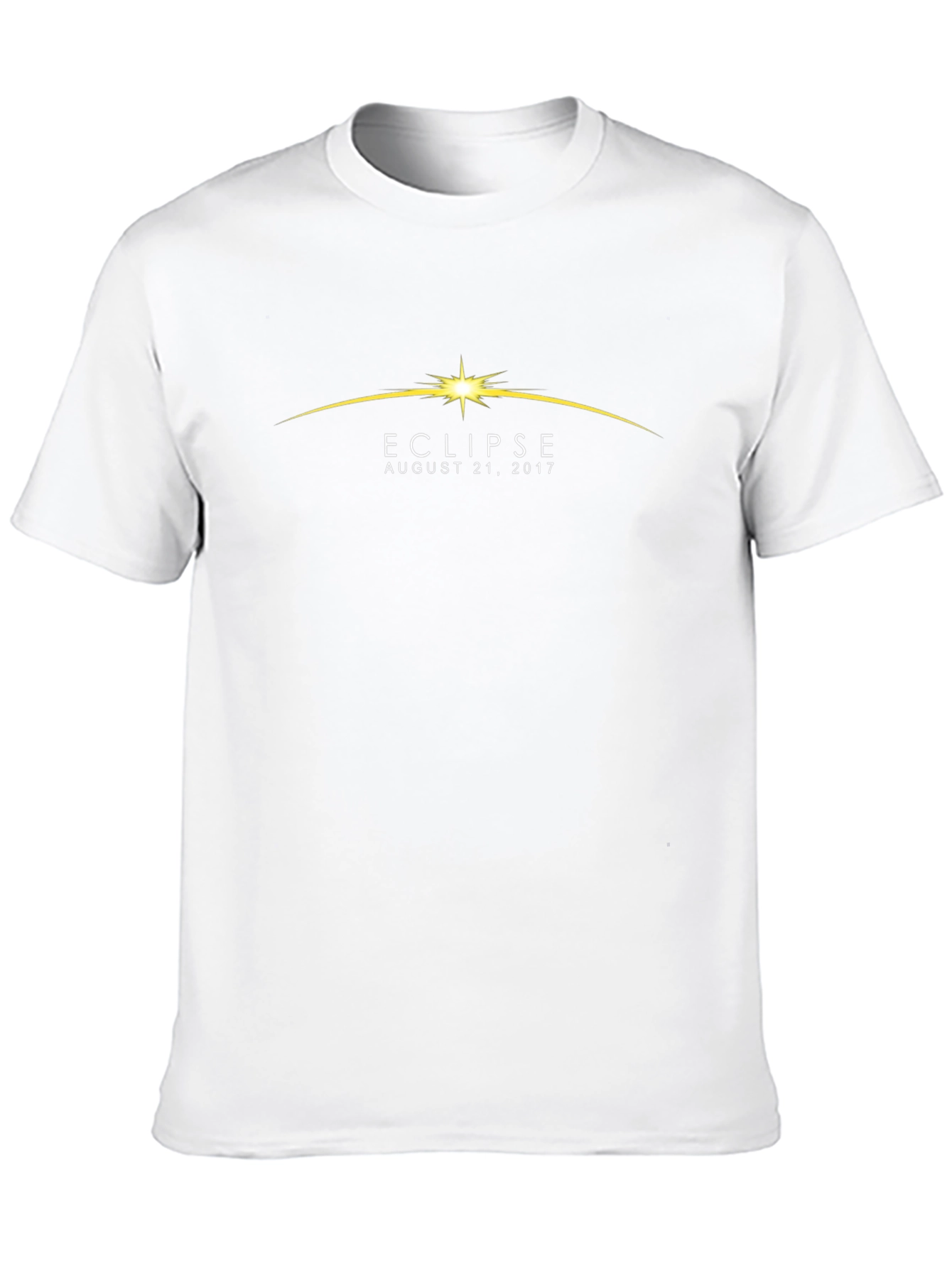 Eclipse August 21 2017 Black T-Shirt