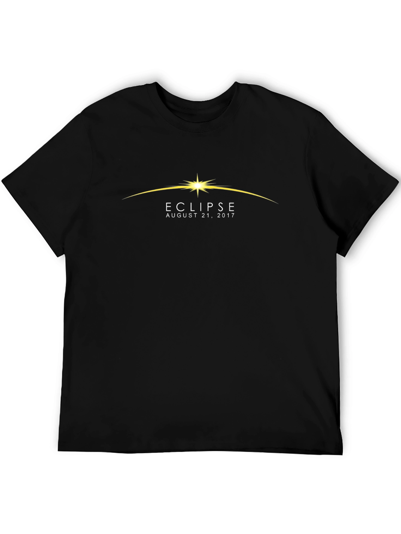 Eclipse August 21 2017 Black T-Shirt