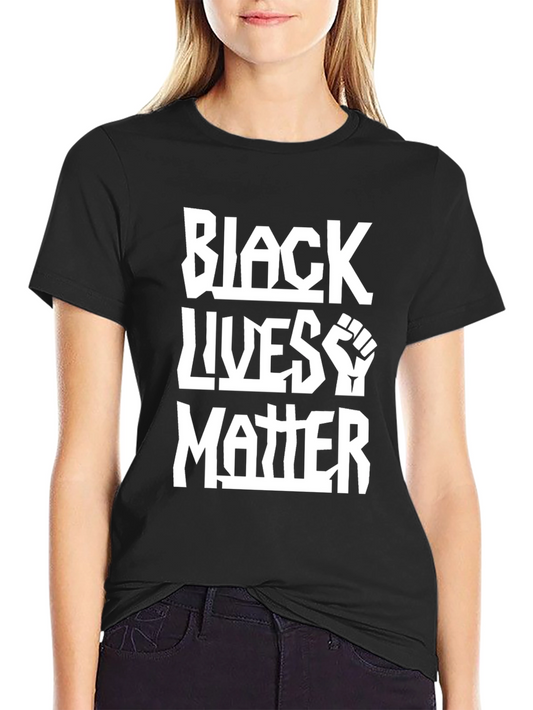 Black Lives Matter Graphic T-Shirt - Activism & Support