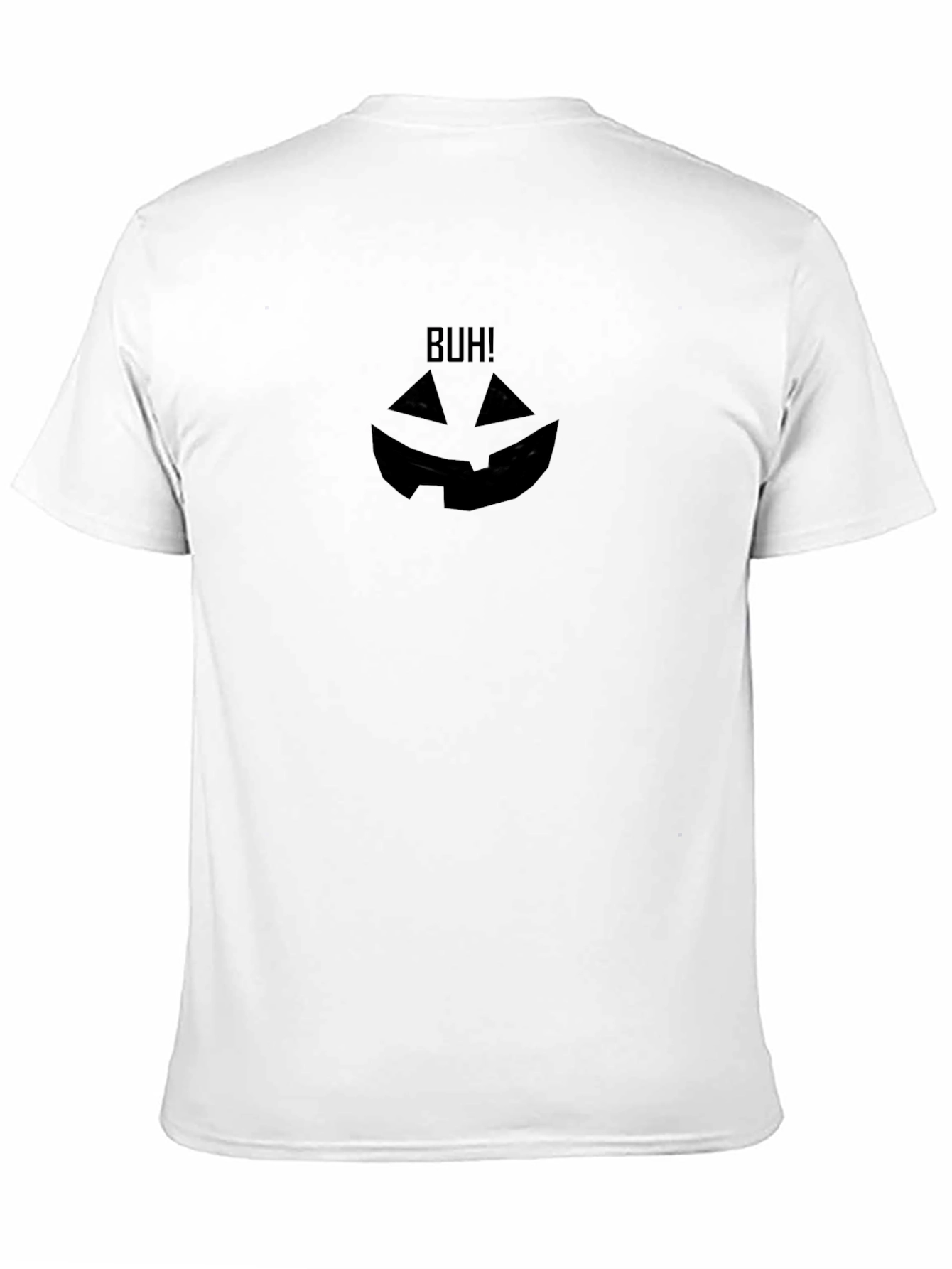 Buh! Halloween Graphic T-Shirt - Black
