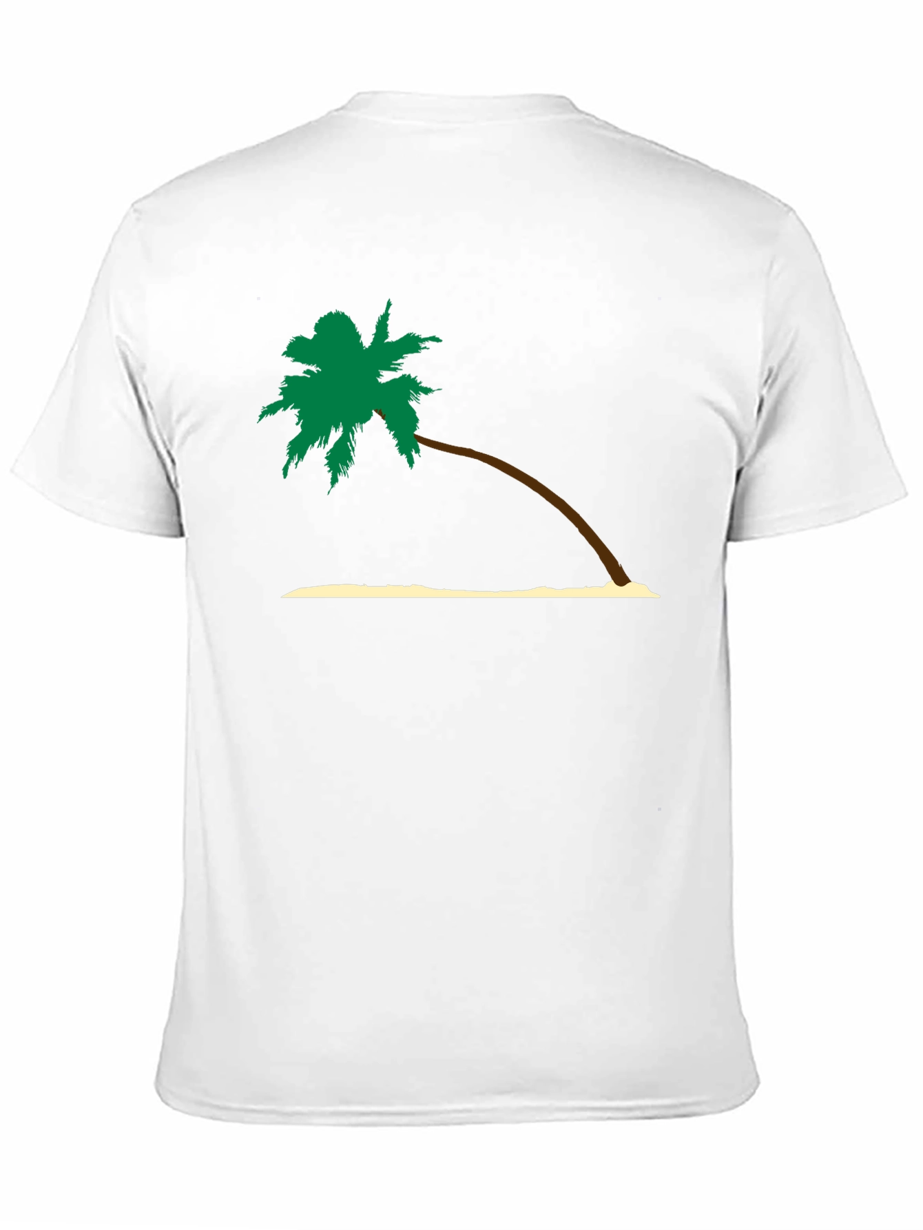 Tropical Palm Tree Graphic Tee - Vacation Style