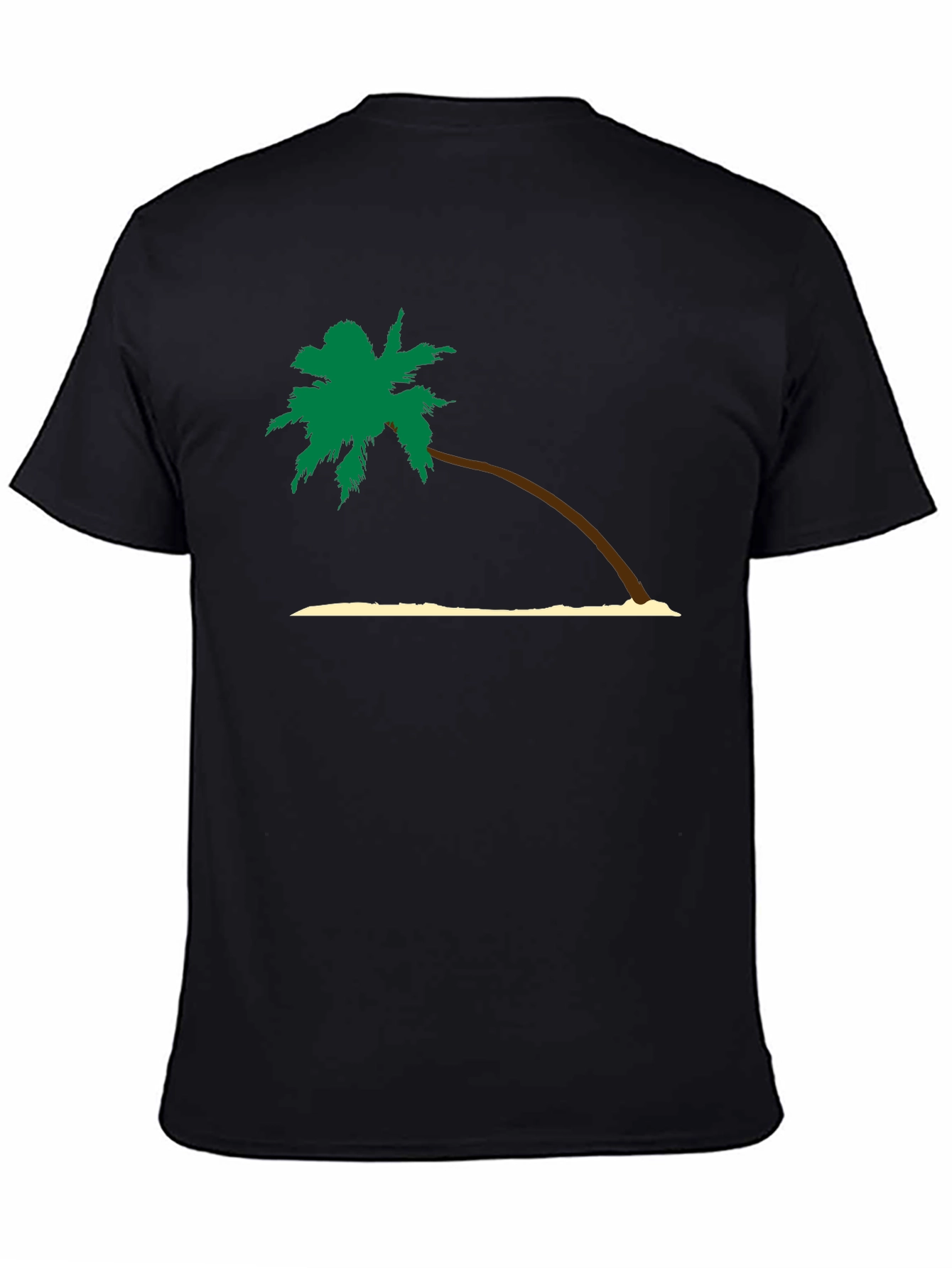 Tropical Palm Tree Graphic Tee - Vacation Style