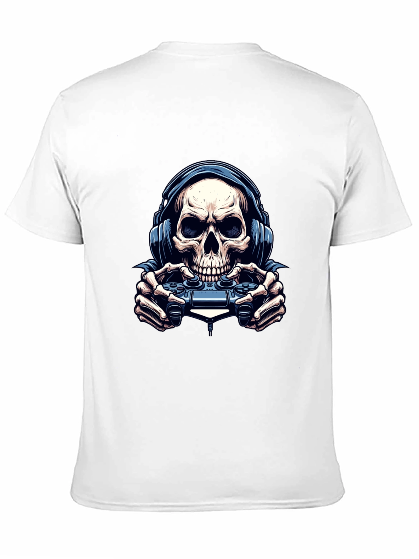 Skull Gamer Black T-Shirt
