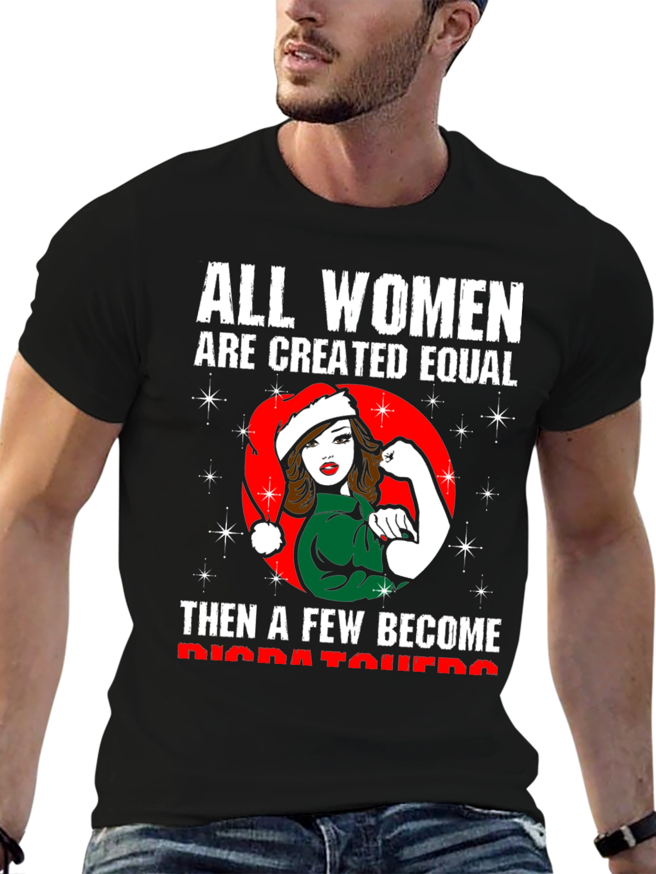 Feminist Christmas Dispatcher T-Shirt