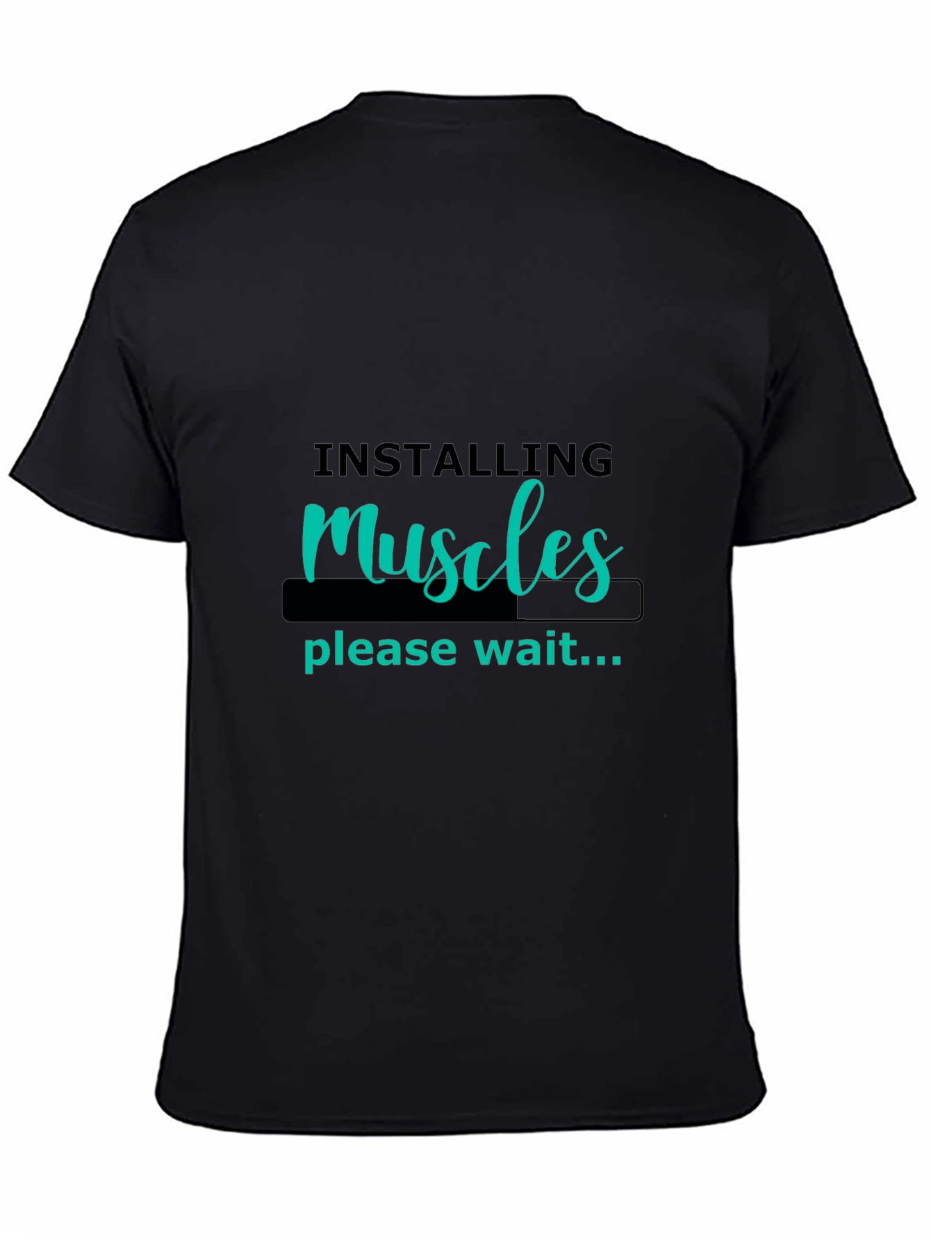 Installing Muscles Graphic Tee - Gym Workout Shirt
