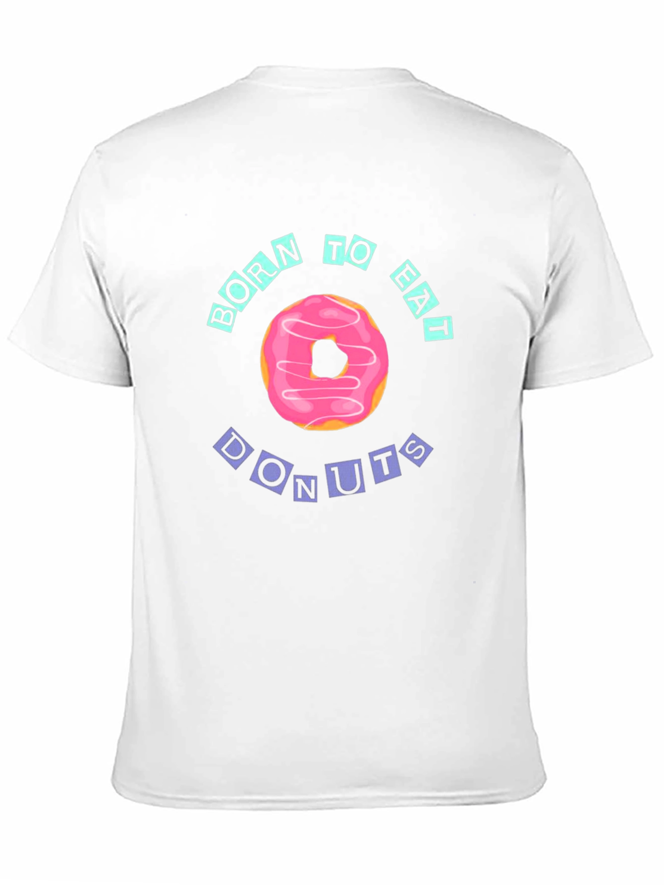 Born to Eat Donuts Graphic Tee