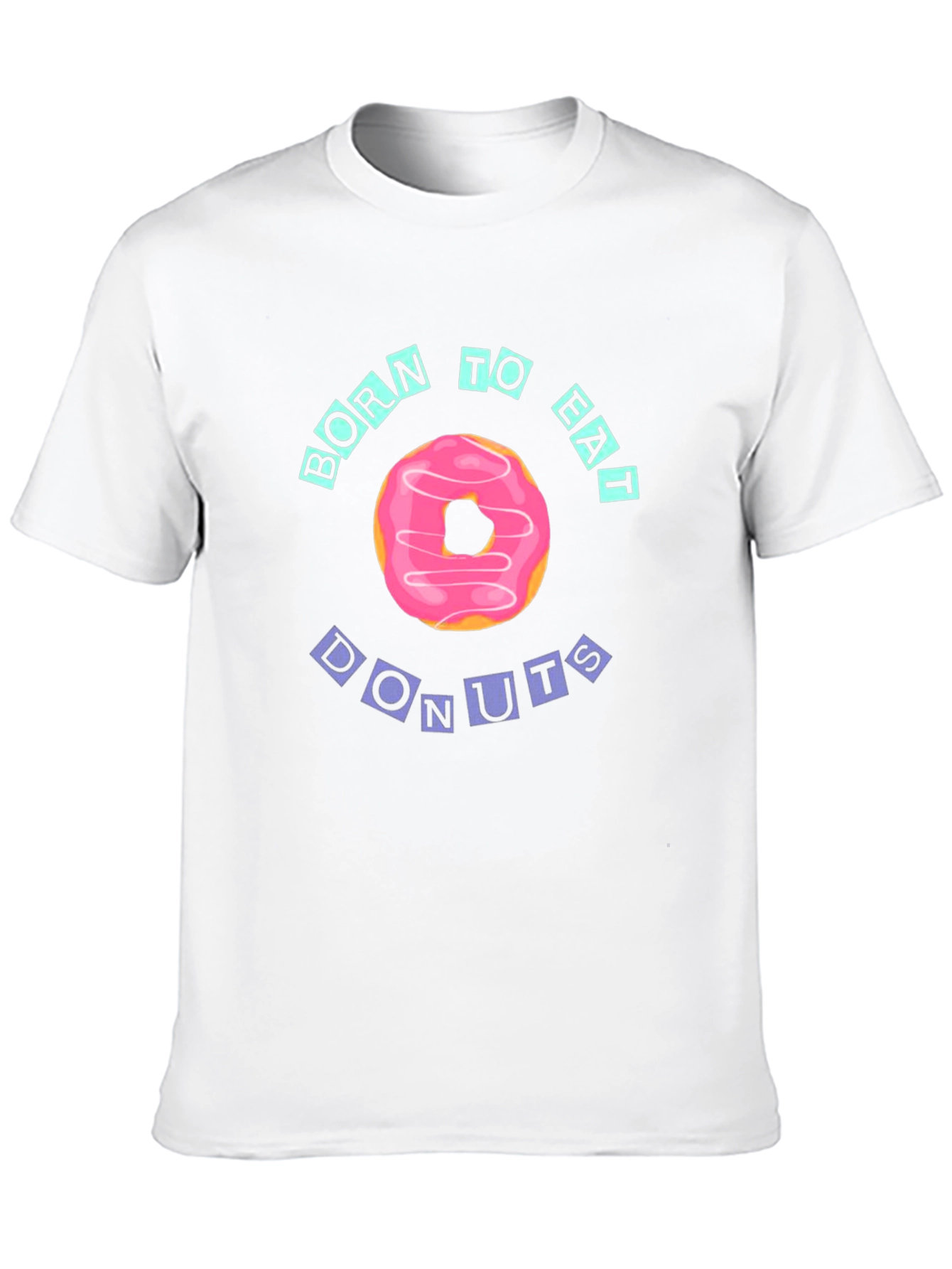 Born to Eat Donuts Graphic Tee
