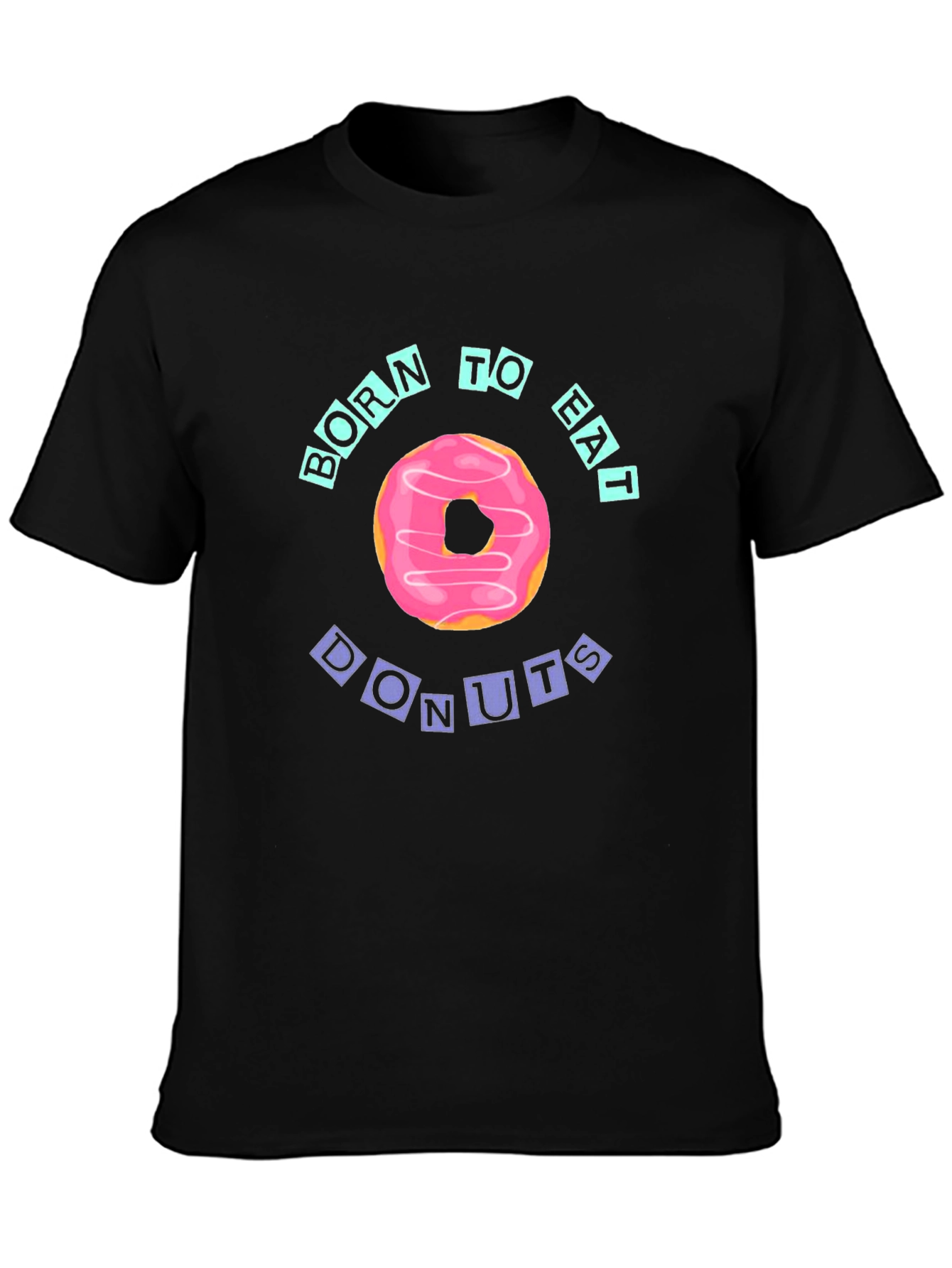 Born to Eat Donuts Graphic Tee