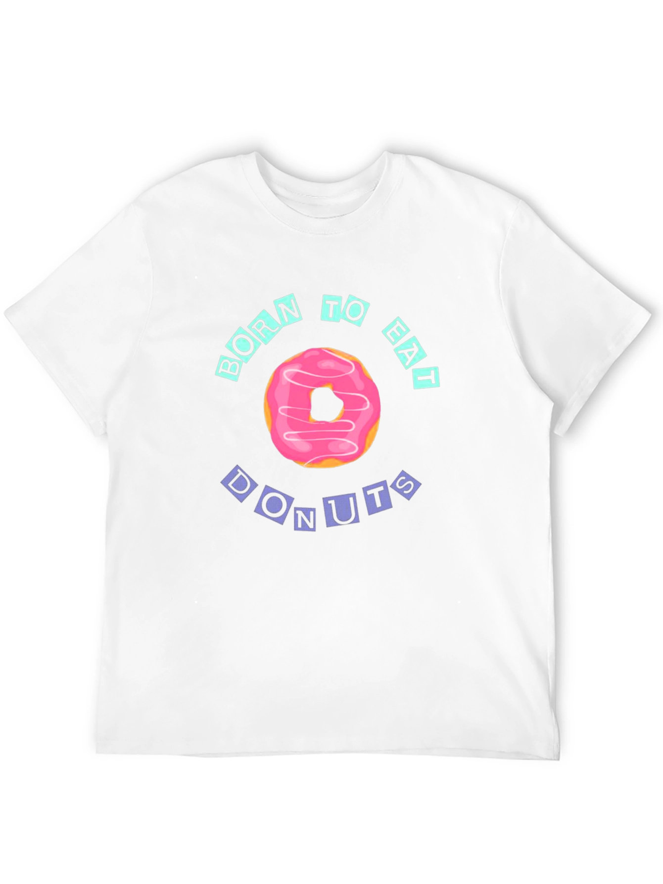 Born to Eat Donuts Graphic Tee