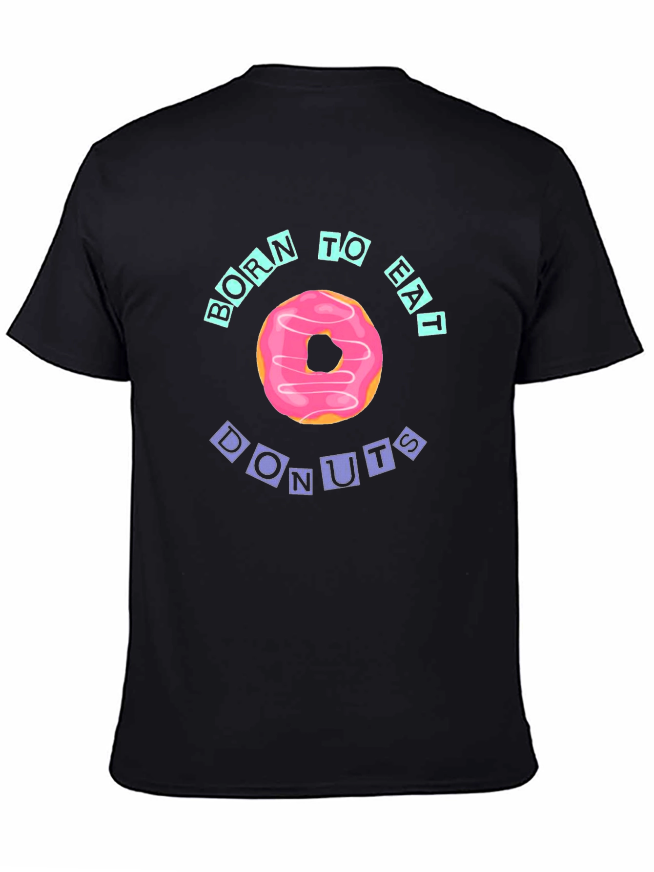 Born to Eat Donuts Graphic Tee