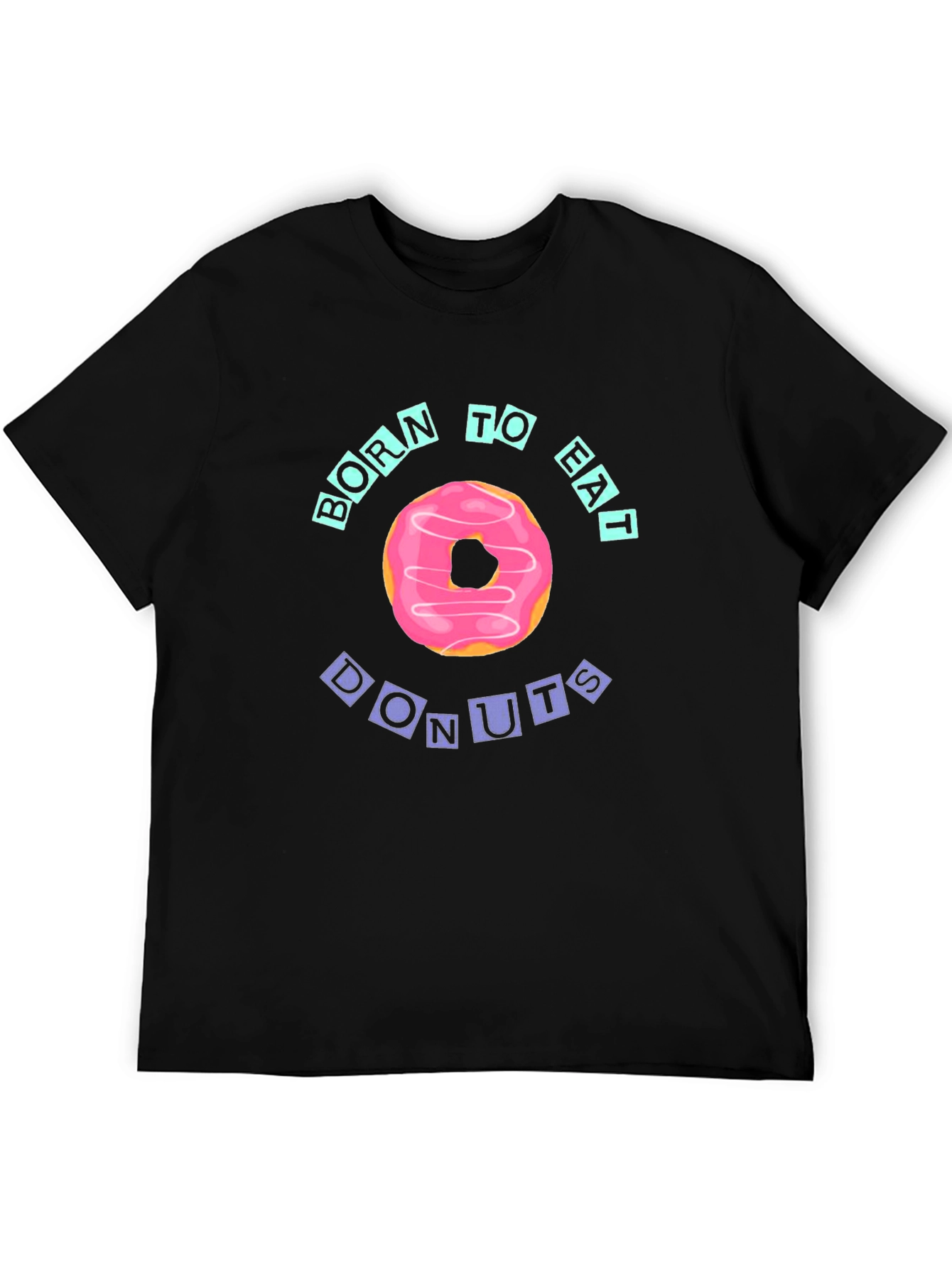 Born to Eat Donuts Graphic Tee