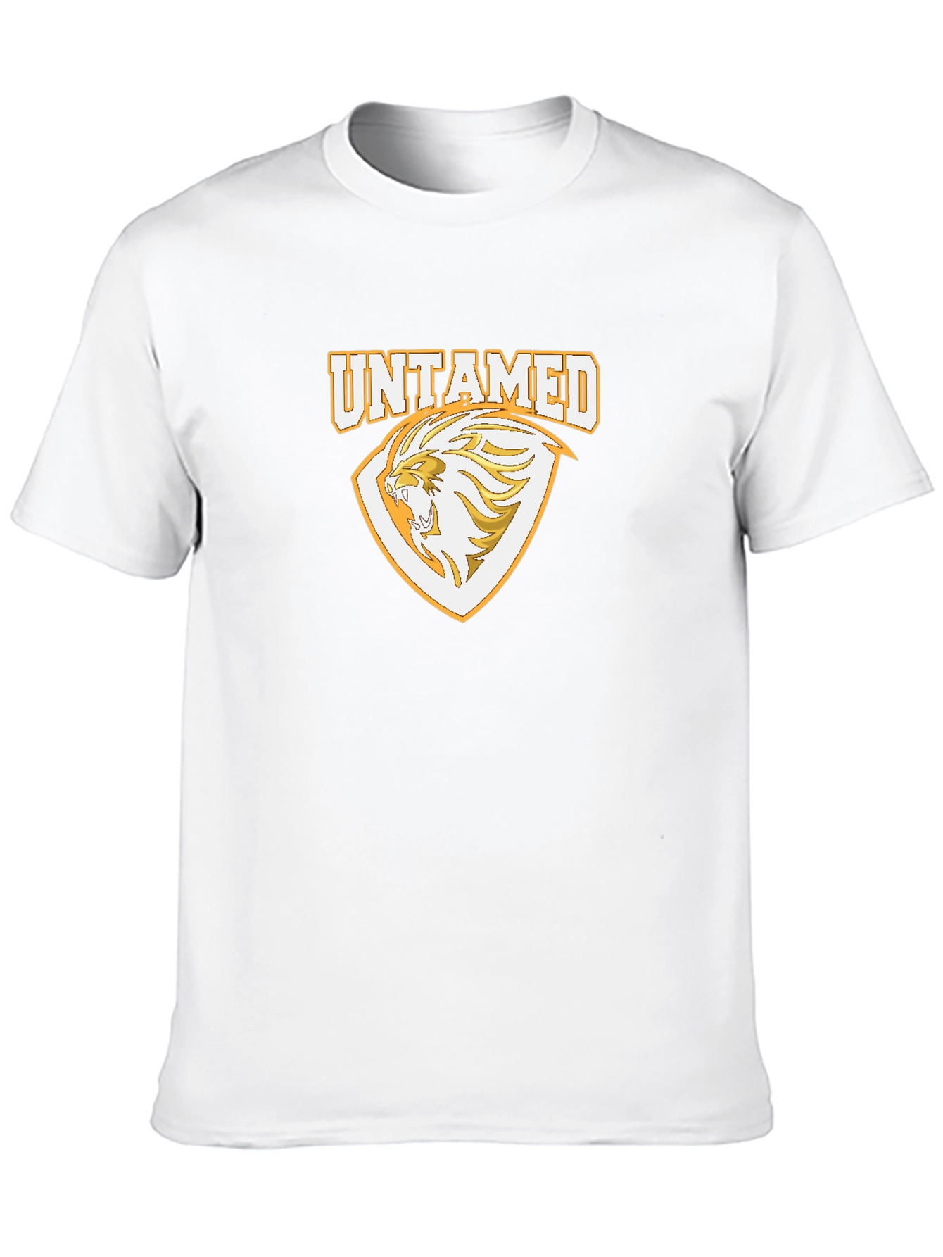 Untamed Lion Graphic Print Mens T-Shirt