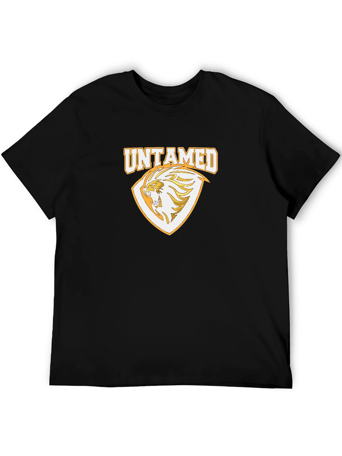 Untamed Lion Graphic Print Mens T-Shirt