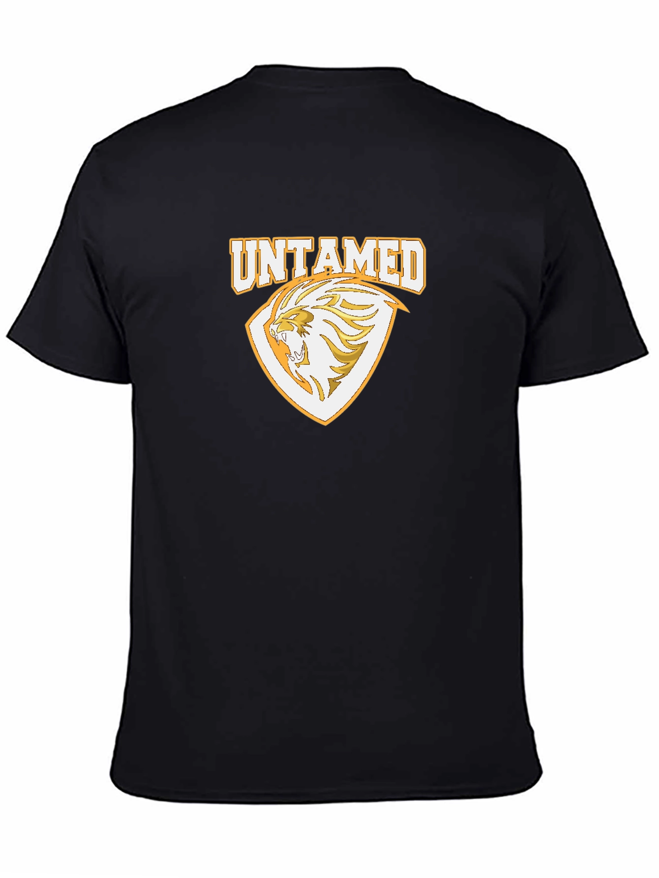 Untamed Lion Graphic Print Mens T-Shirt