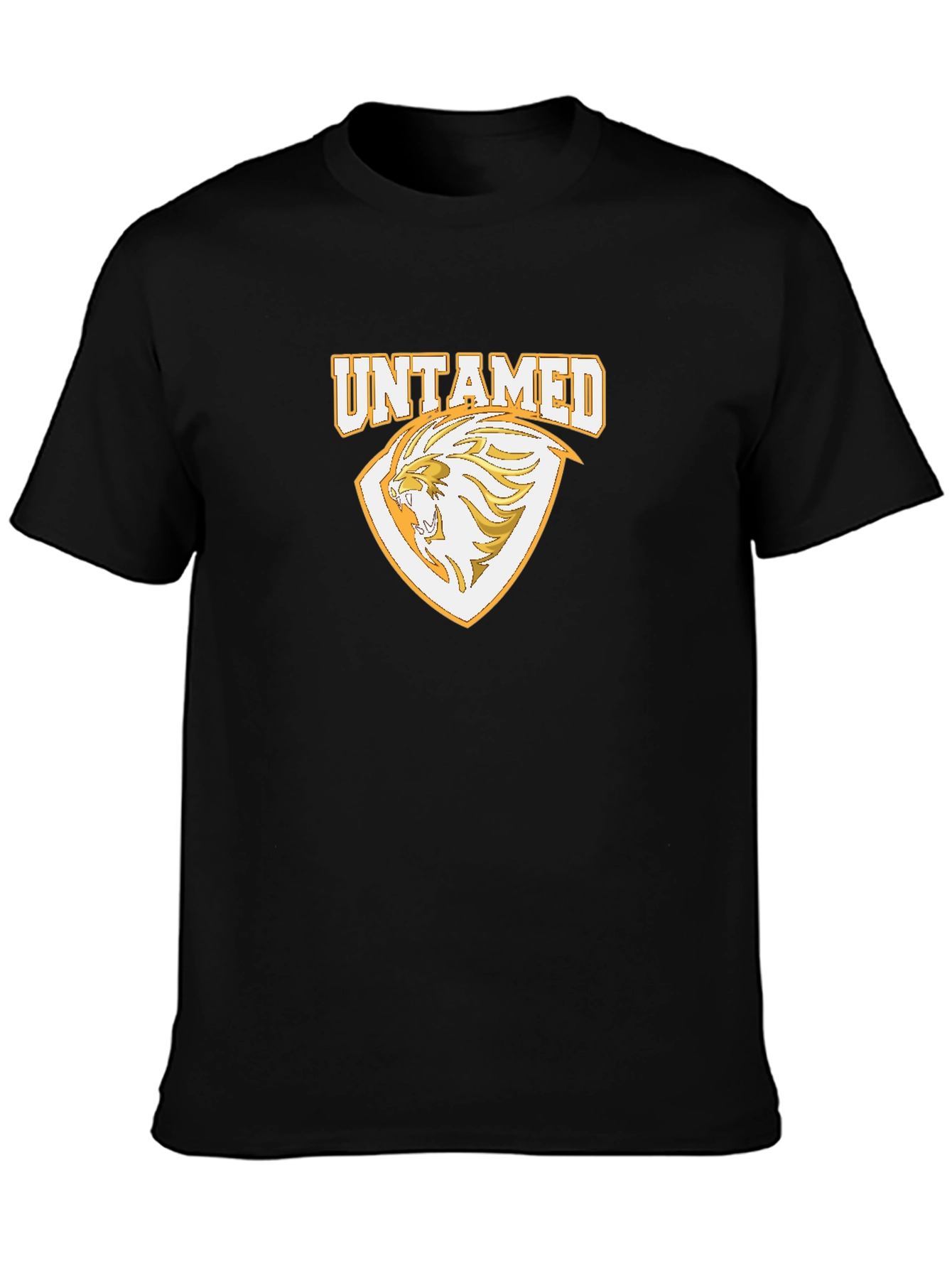 Untamed Lion Graphic Print Mens T-Shirt