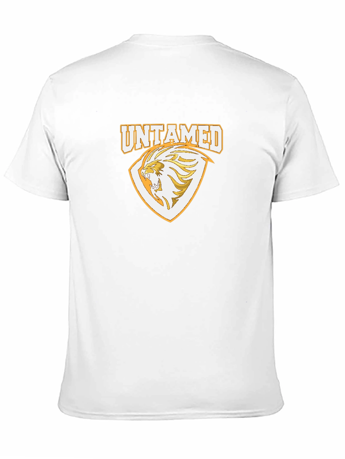 Untamed Lion Graphic Print Mens T-Shirt