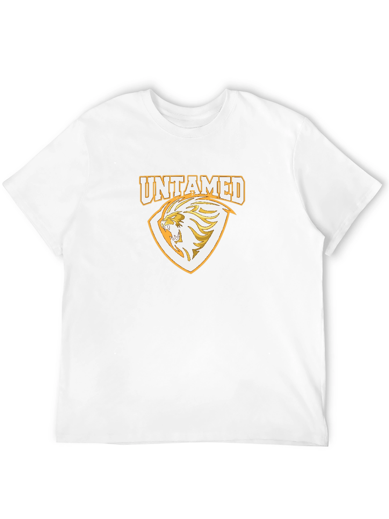 Untamed Lion Graphic Print Mens T-Shirt