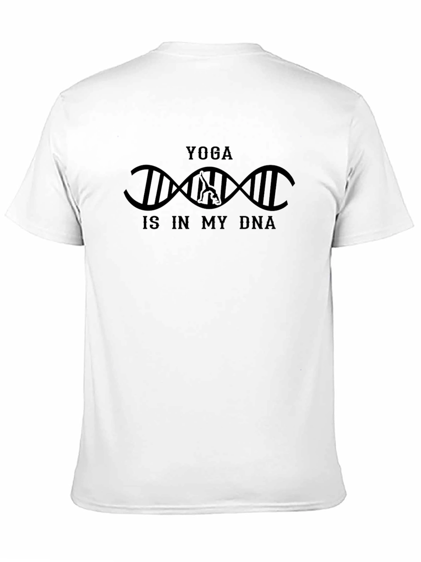 Yoga DNA T-Shirt - Black Graphic Tee