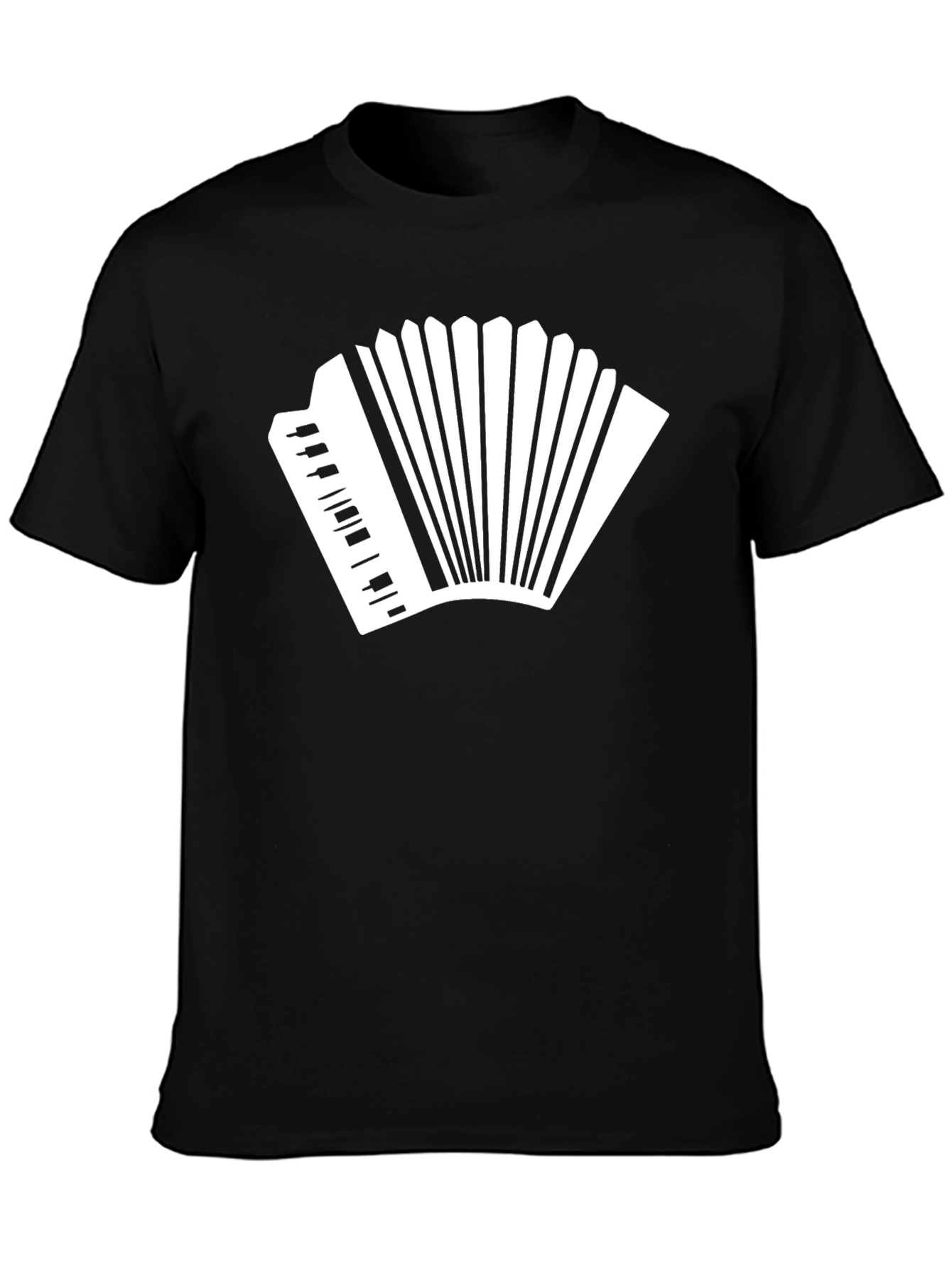 Accordion Graphic T-Shirt - Musical Style