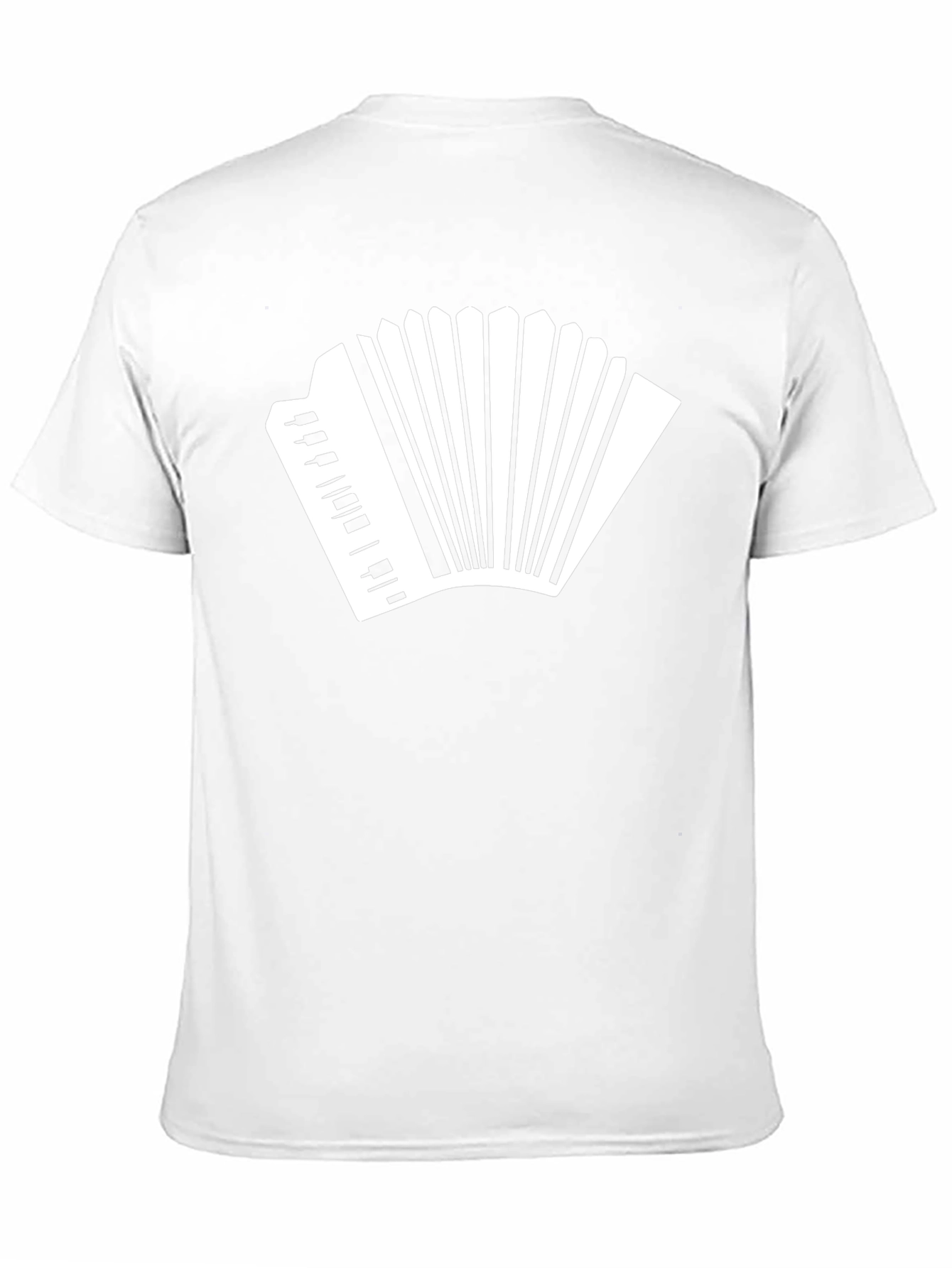 Accordion Graphic T-Shirt - Musical Style