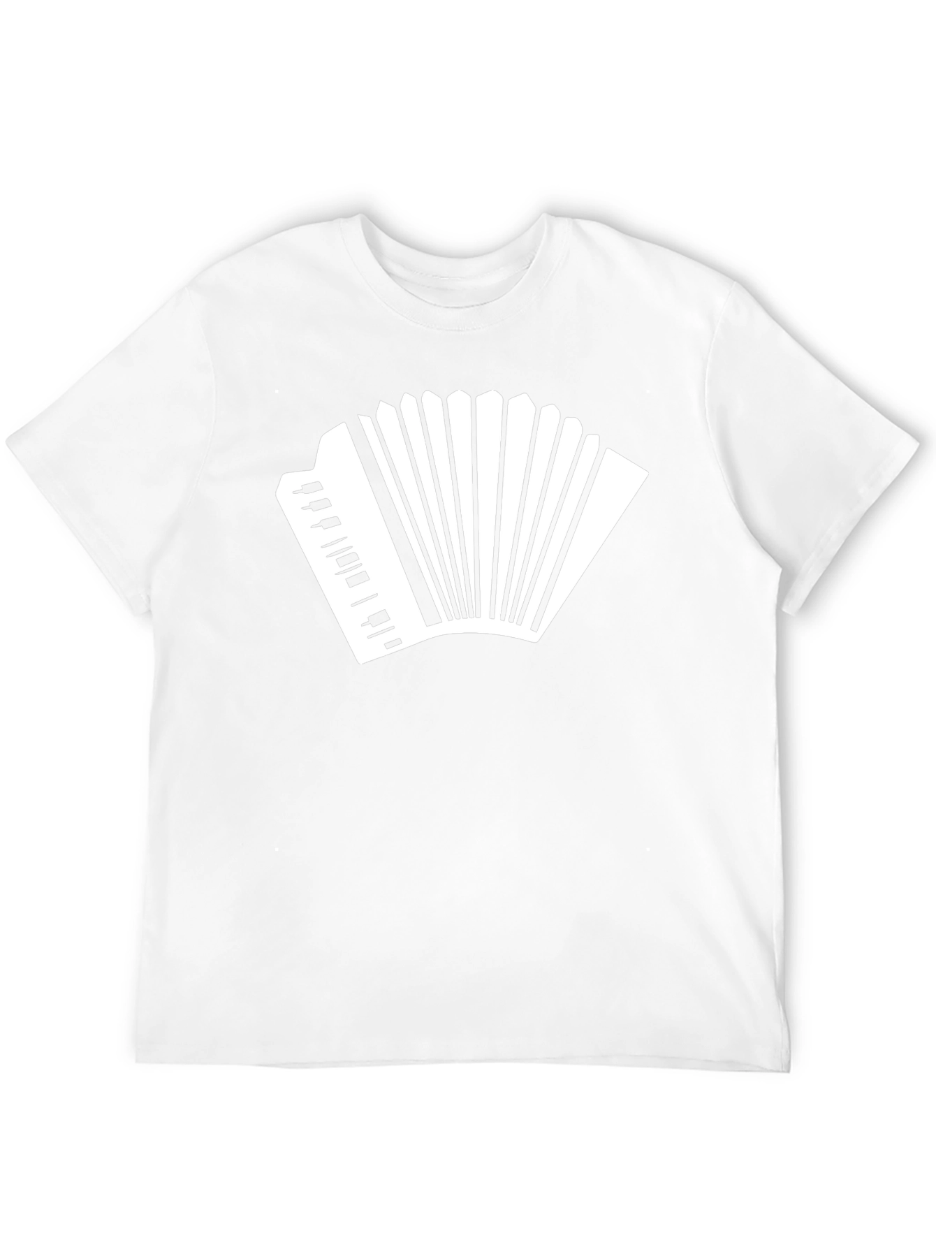 Accordion Graphic T-Shirt - Musical Style