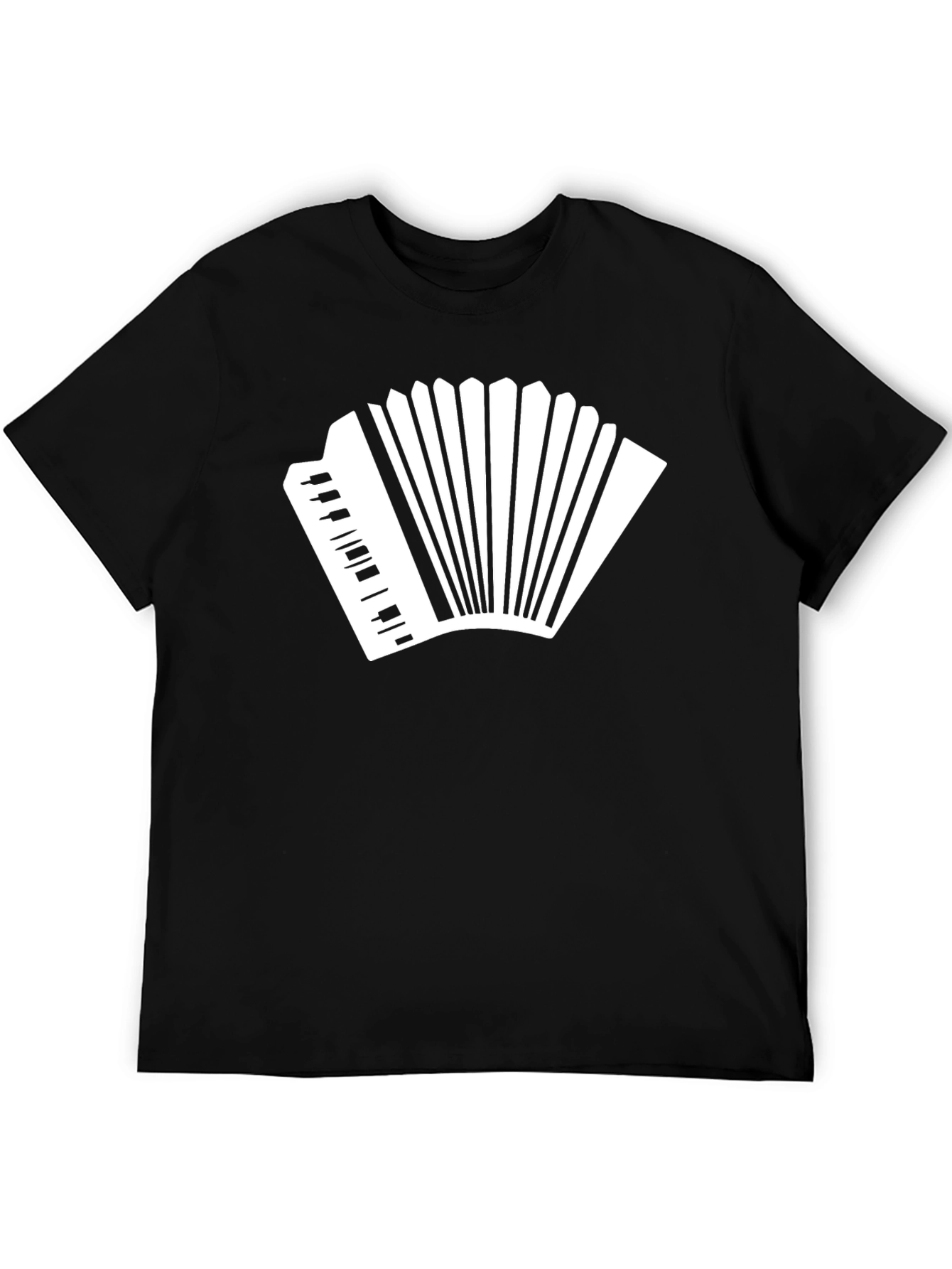 Accordion Graphic T-Shirt - Musical Style
