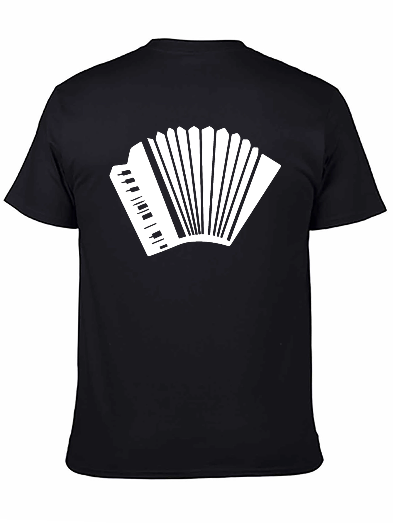 Accordion Graphic T-Shirt - Musical Style