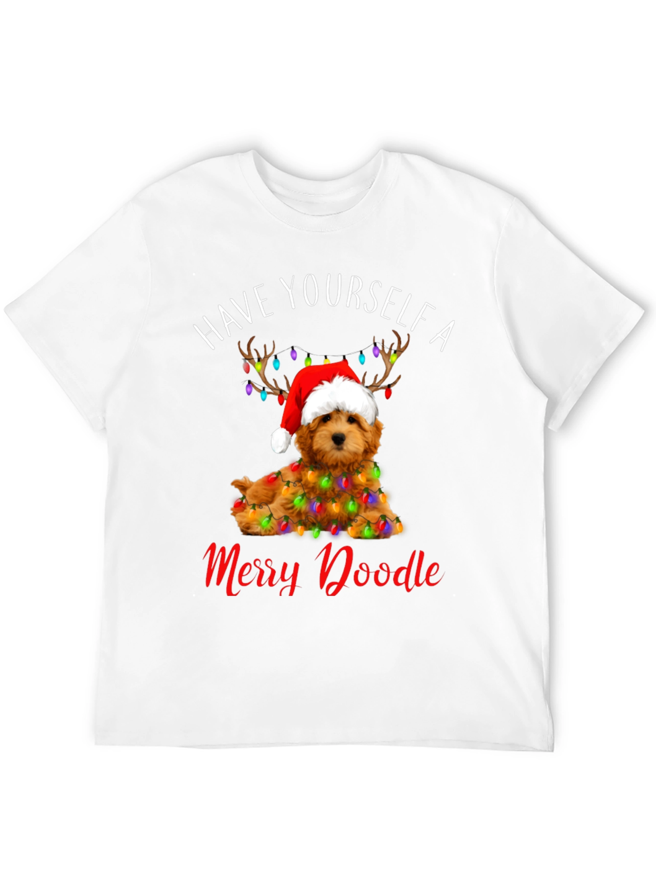 Merry Doodle Christmas T-Shirt