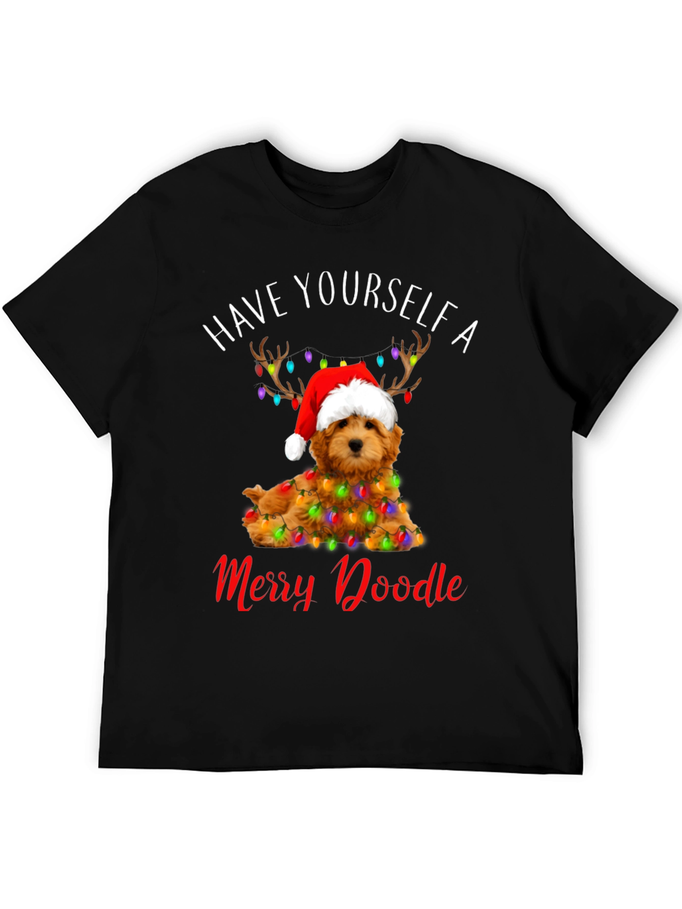 Merry Doodle Christmas T-Shirt