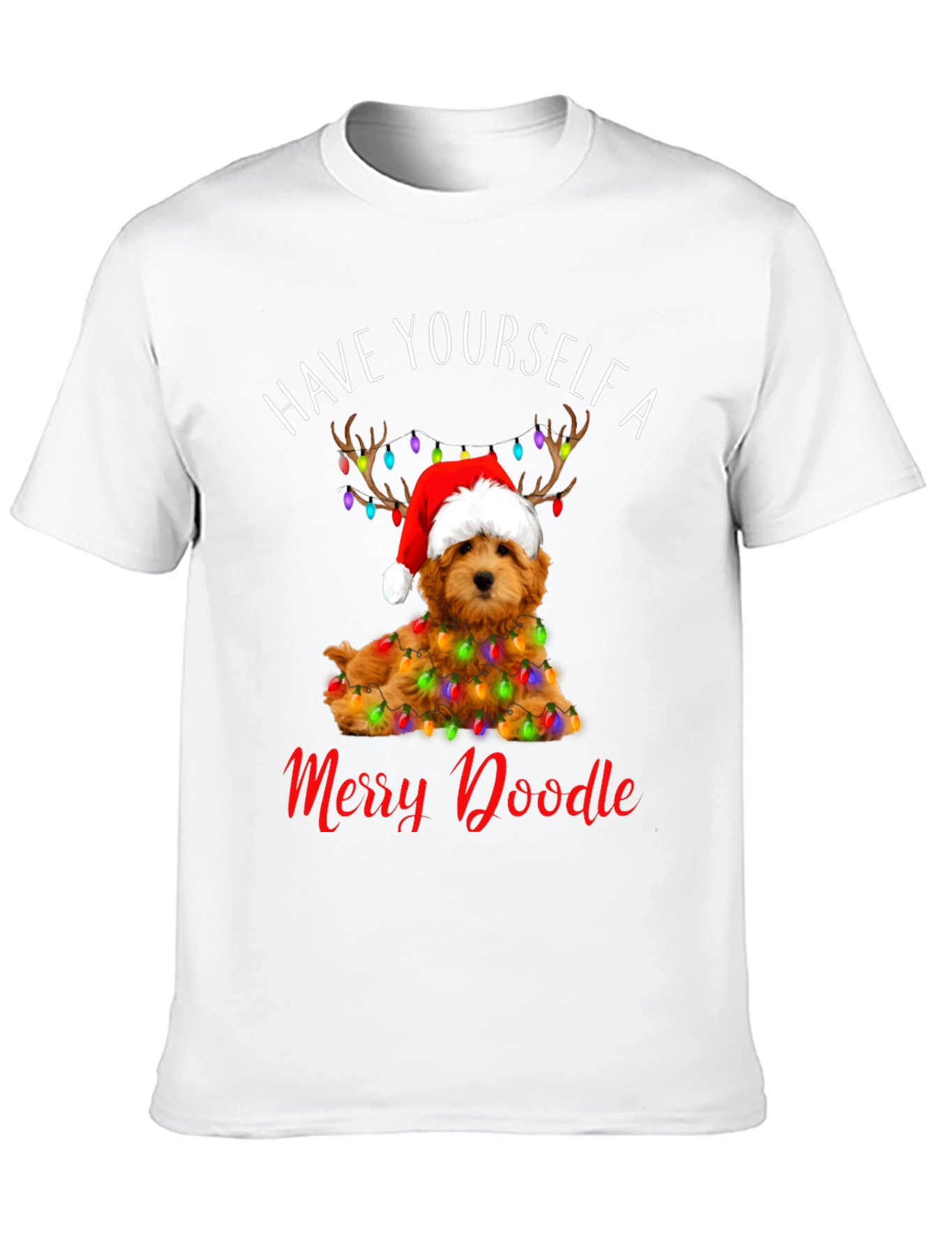 Merry Doodle Christmas T-Shirt