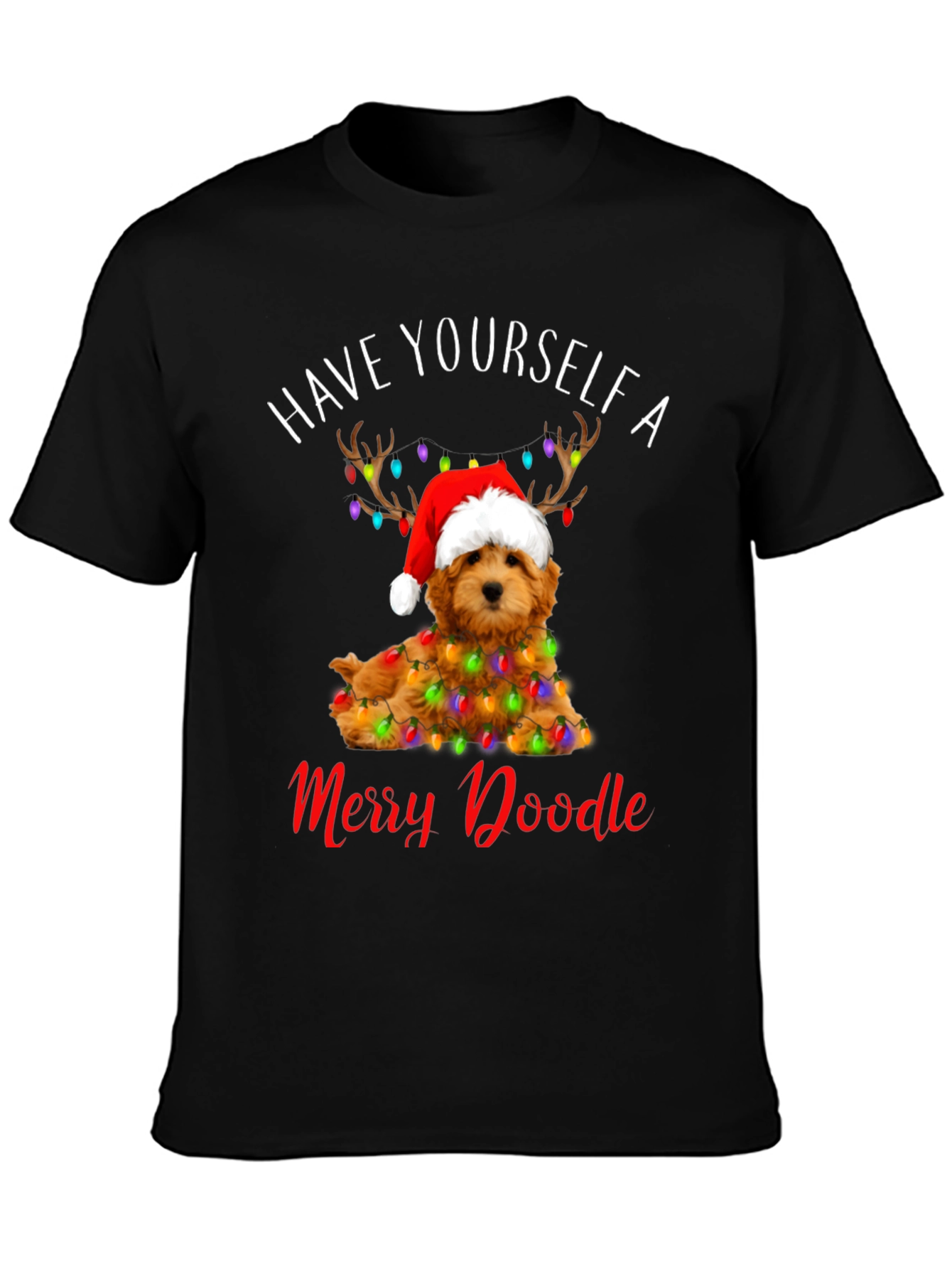 Merry Doodle Christmas T-Shirt