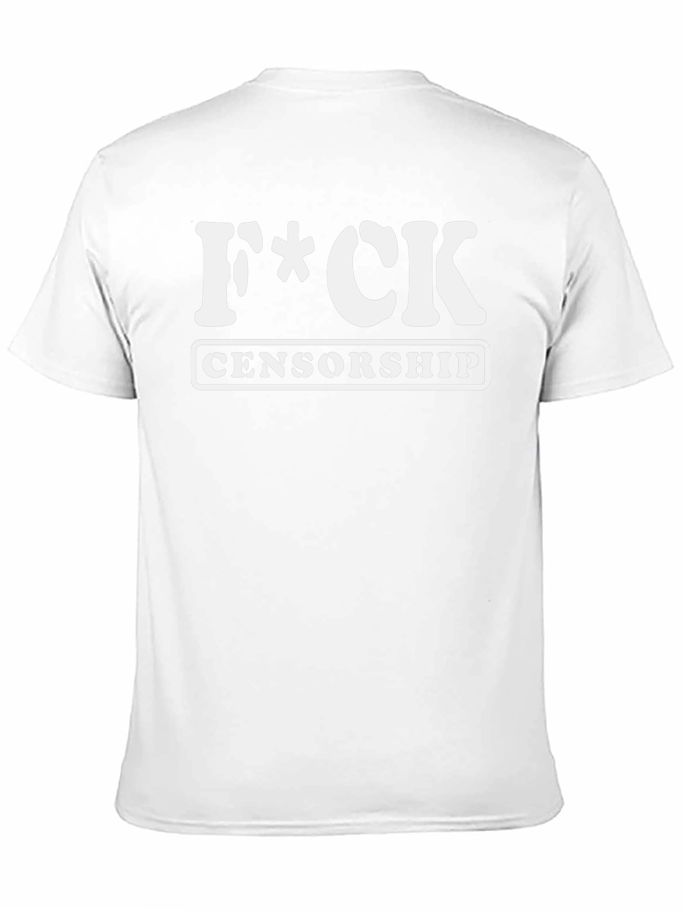 F*CK Censorship Graphic T-Shirt - Bold Statement Tee