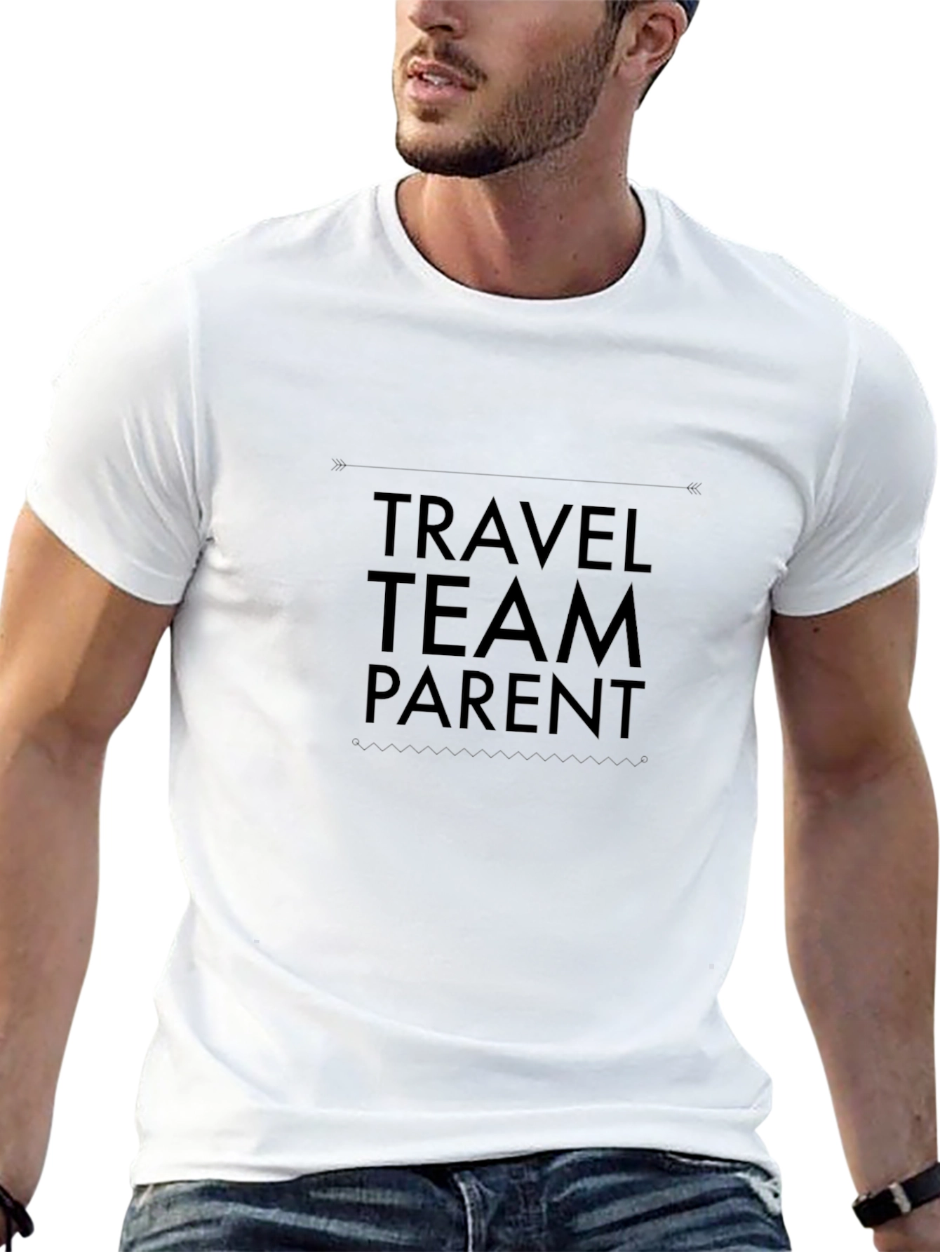 Travel Team Parent Black T-Shirt