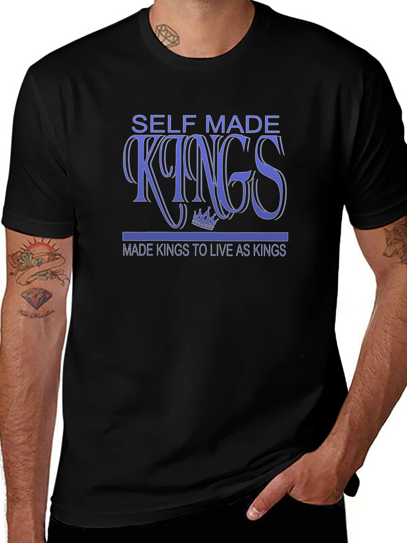 Self Made Kings Graphic Tee