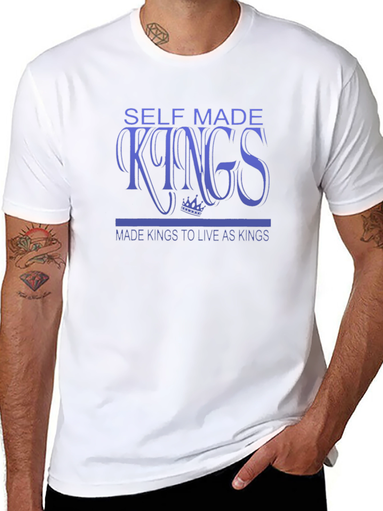 Self Made Kings Graphic Tee